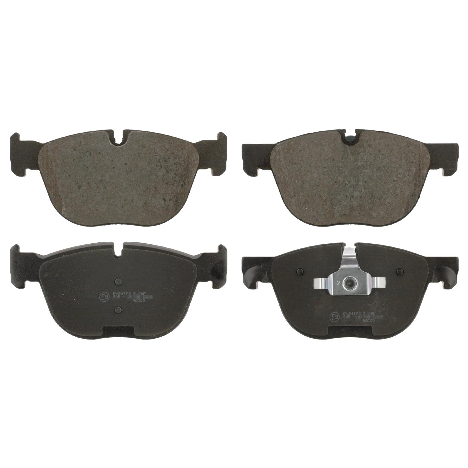 FEBI | Brake Pad Set 16729 | OE 34 11 6 852 253 | Fits BMW X5