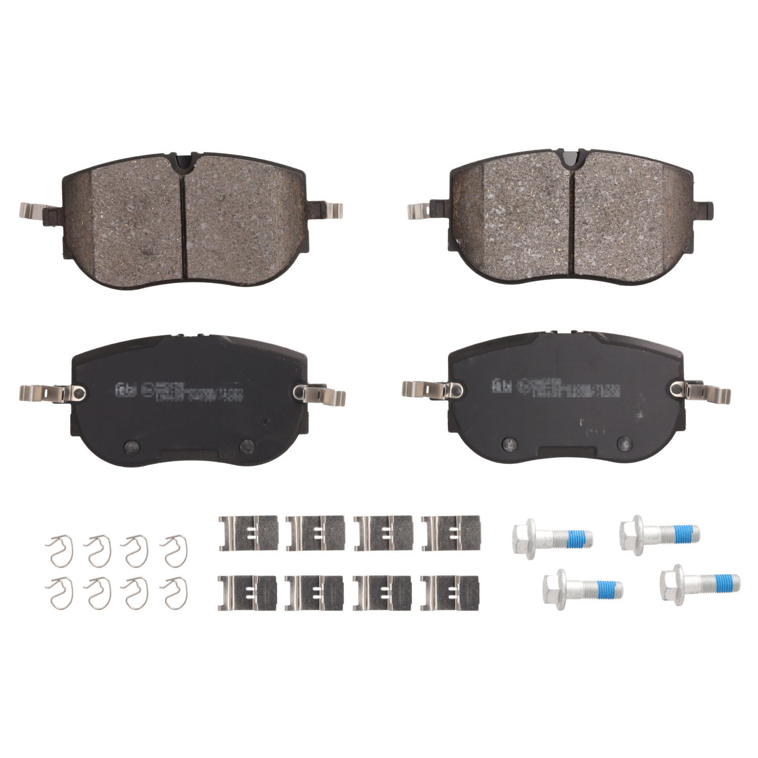 FEBI | Brake Pad Set with fastening material 196639 | OE 1EA 698 151 P | Fits Audi, CUPRA