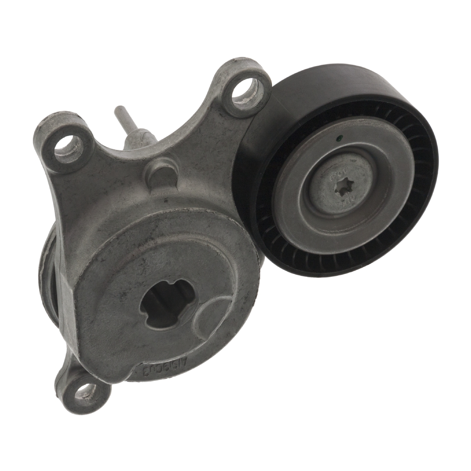 FEBI | Tensioner Assembly for auxiliary belt 100625 | OE 270 200 21 00 | Fits Mercedes-Benz
