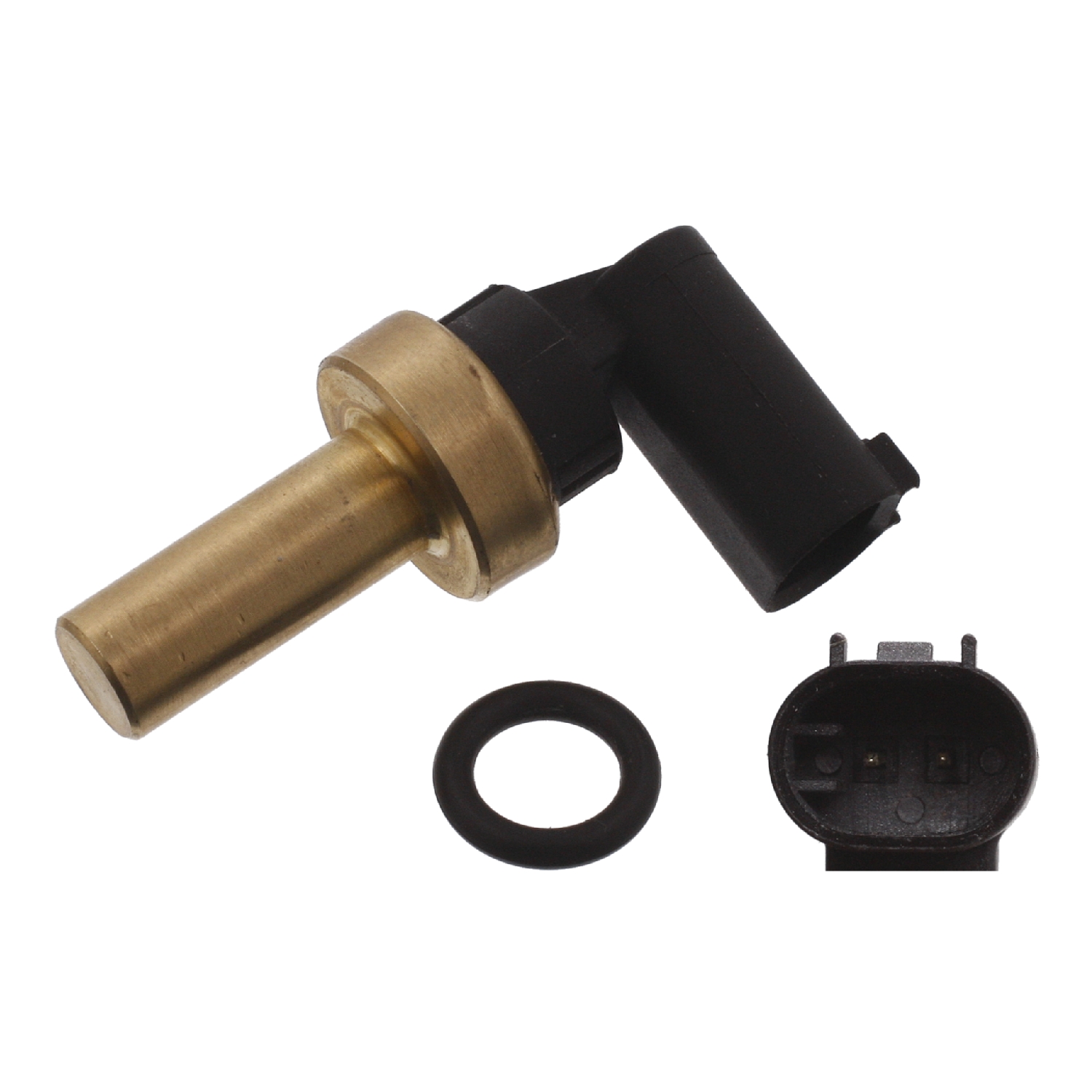 FEBI | Coolant Temperature Sensor with sealing ring 34074 | OE 68068746AB | Fits Chrysler, Mercedes-Benz