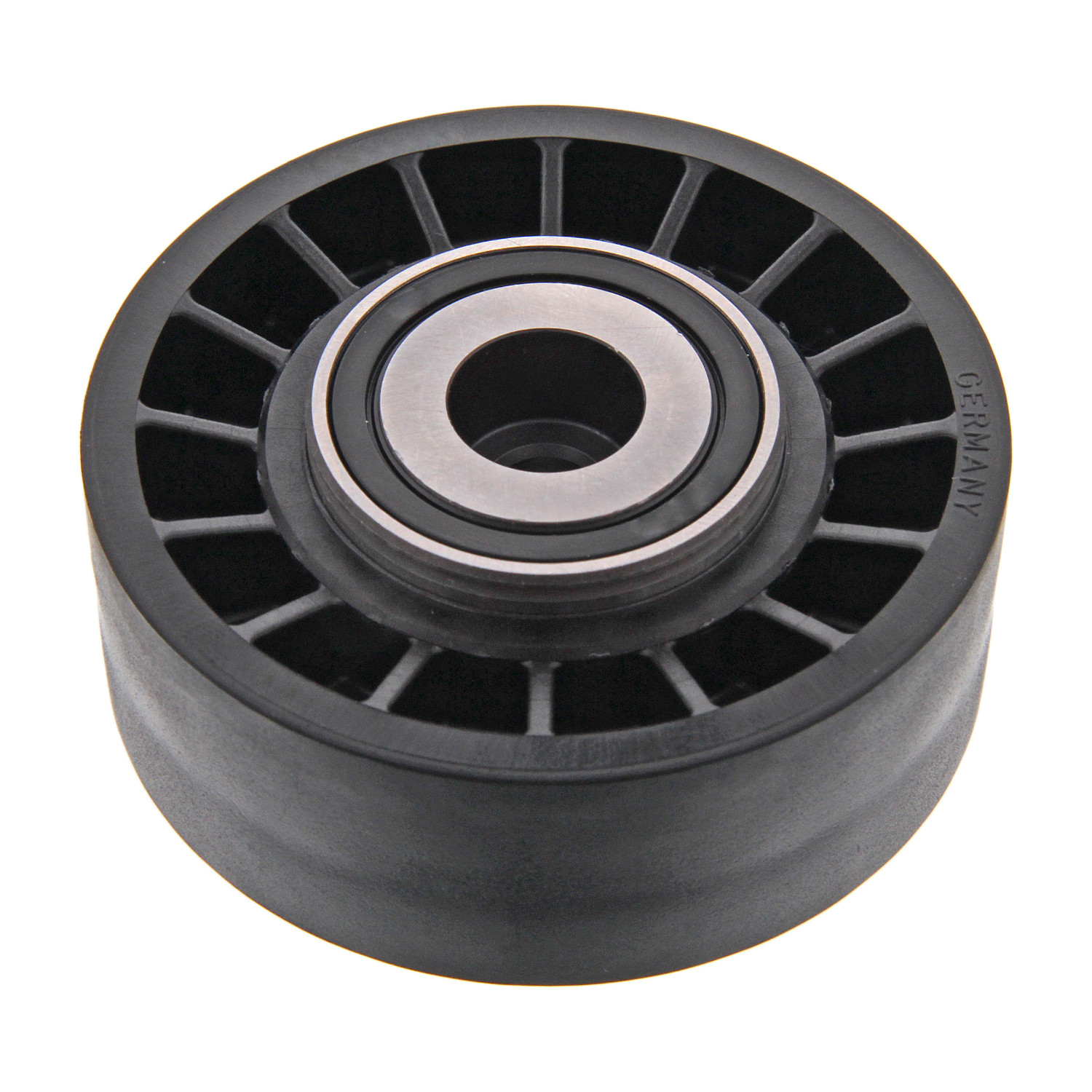 FEBI | Idler Pulley for auxiliary belt 9782 | OE 111 202 01 19 | Fits Mercedes-Benz
