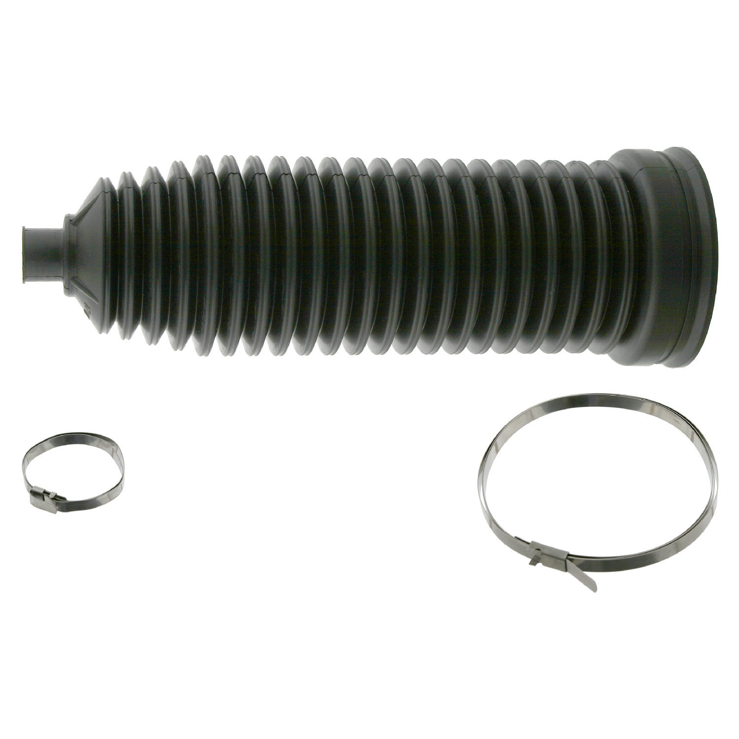 FEBI | Steering Boot Kit with clamps 27248 | OE 220 460 10 00 | Fits Mercedes-Benz