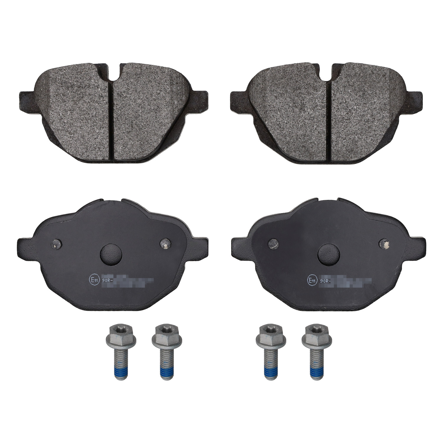 FEBI | Brake Pad Set with bolts 116029 | OE 34 21 6 796 741 | Fits BMW, General Service Number