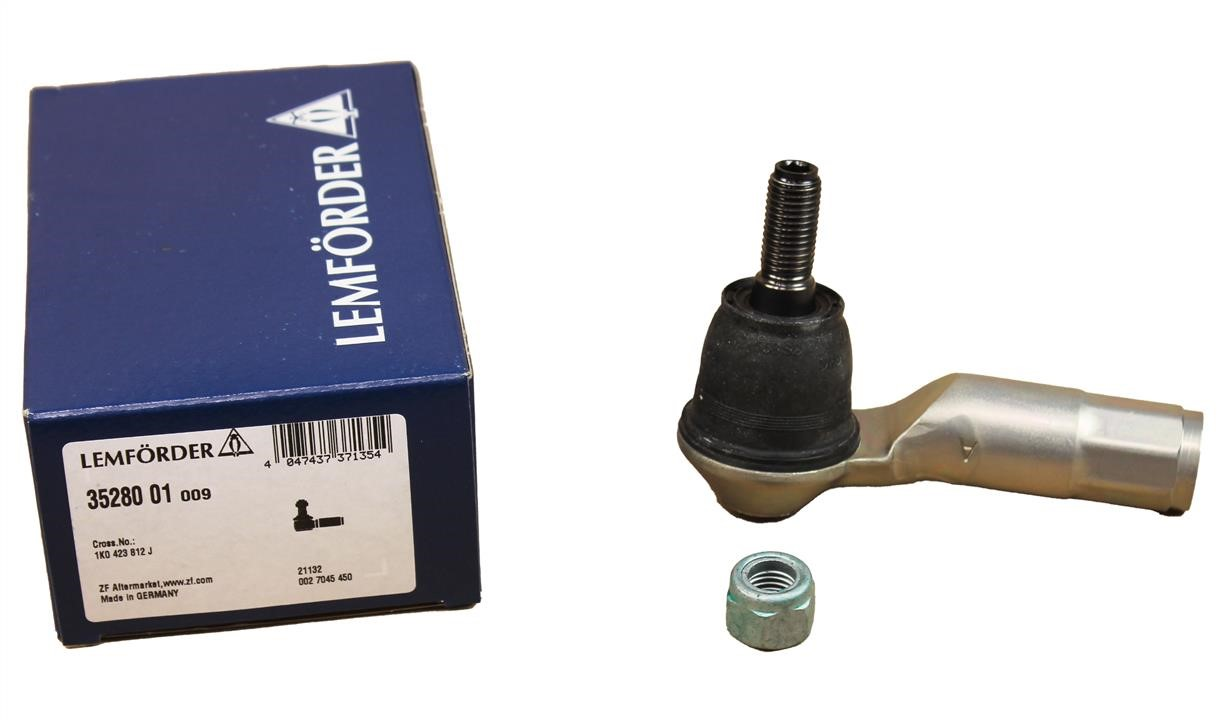 LEMFORDER | Audi VW Steering Tie Rod End - Lemforder 3528001 | OE not available | Fits A3, A3 Quattro, Beetle, CC, Eos, Golf, GTI, Jetta, & More