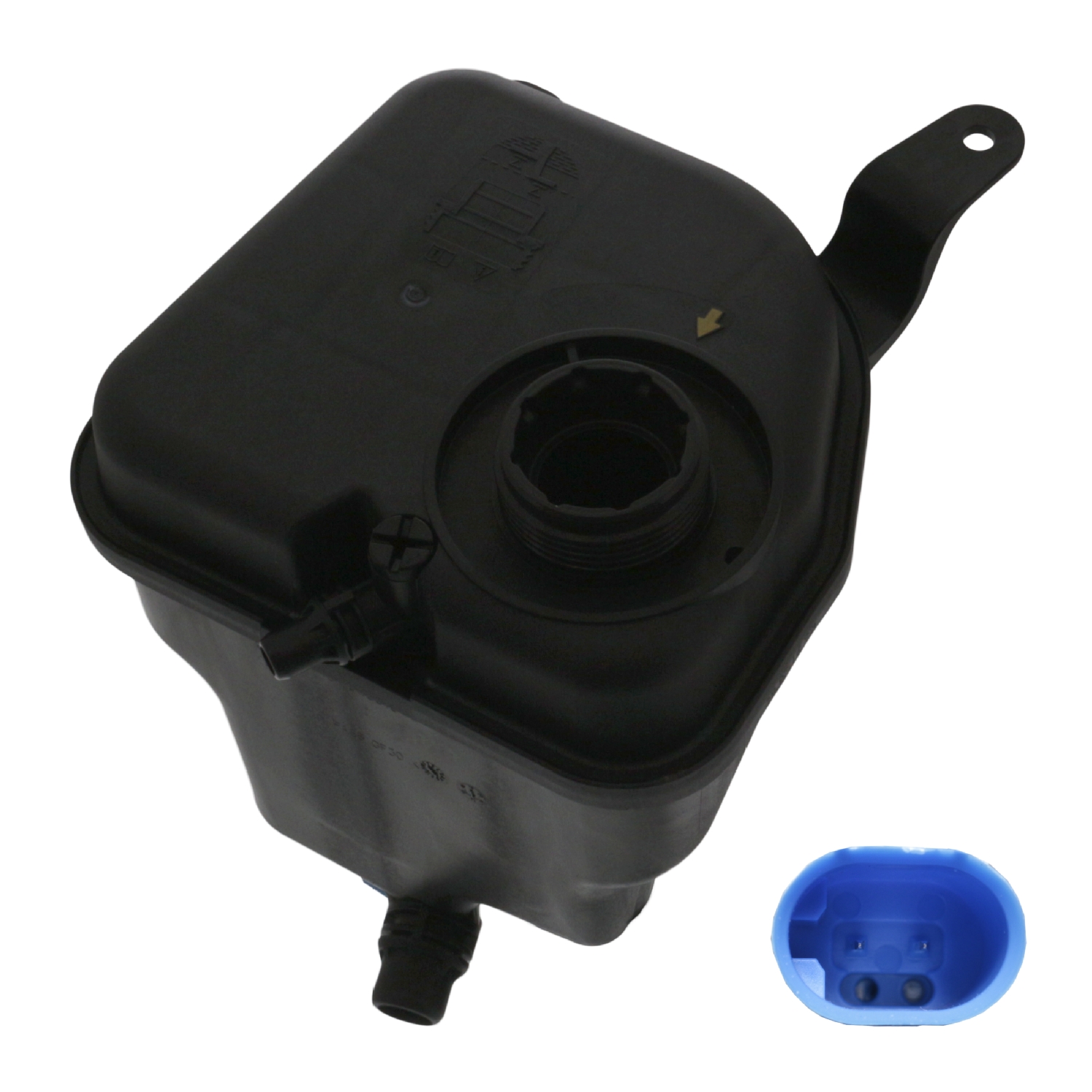 FEBI | Coolant Expansion Tank 102537 | OE 17 13 7 640 515 | Fits BMW