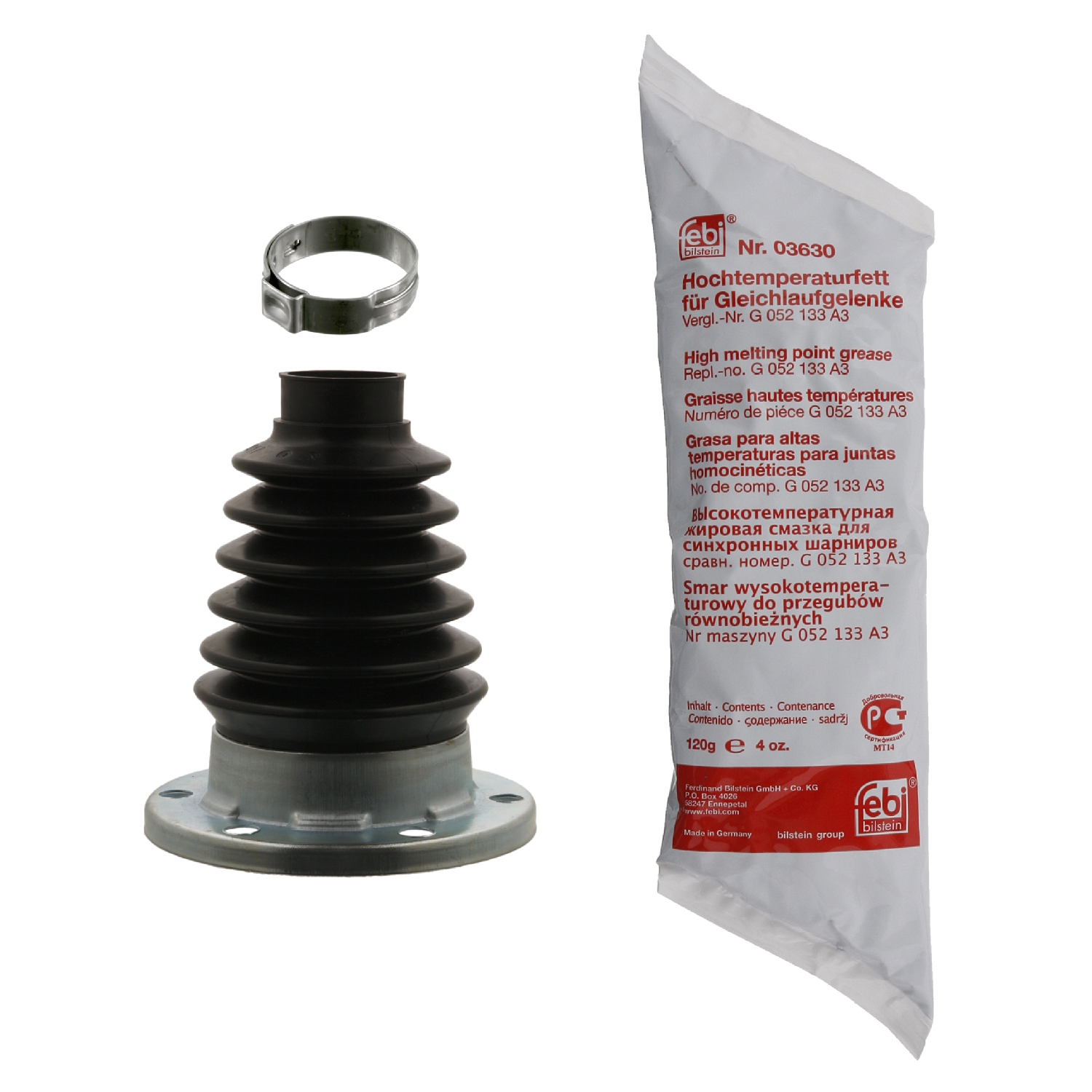 FEBI | CV Boot Kit 38365 | OE 1K0 498 201 | Fits Audi, Seat