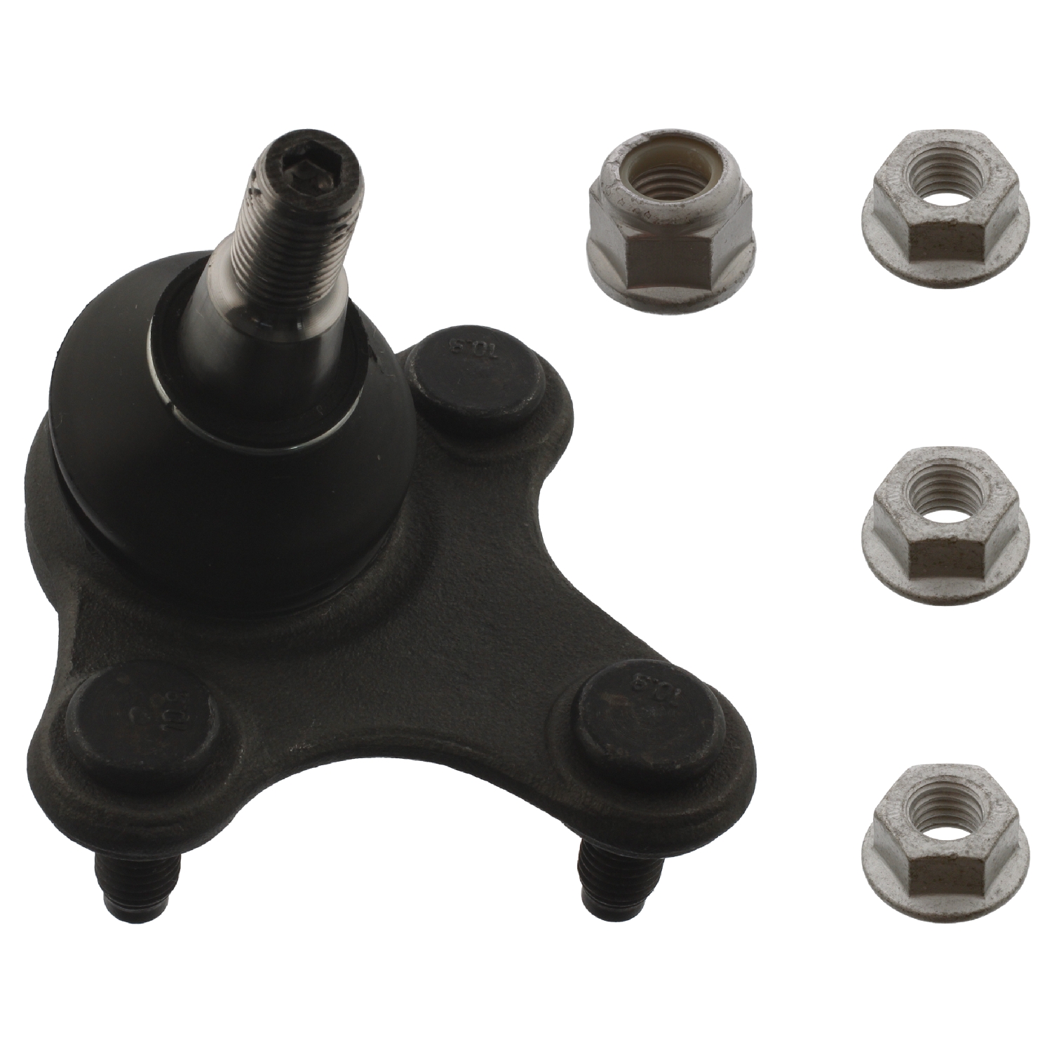 FEBI | Ball Joint with lock nuts 40668 | OE 5WA 407 365 S1 | Fits Audi, CUPRA