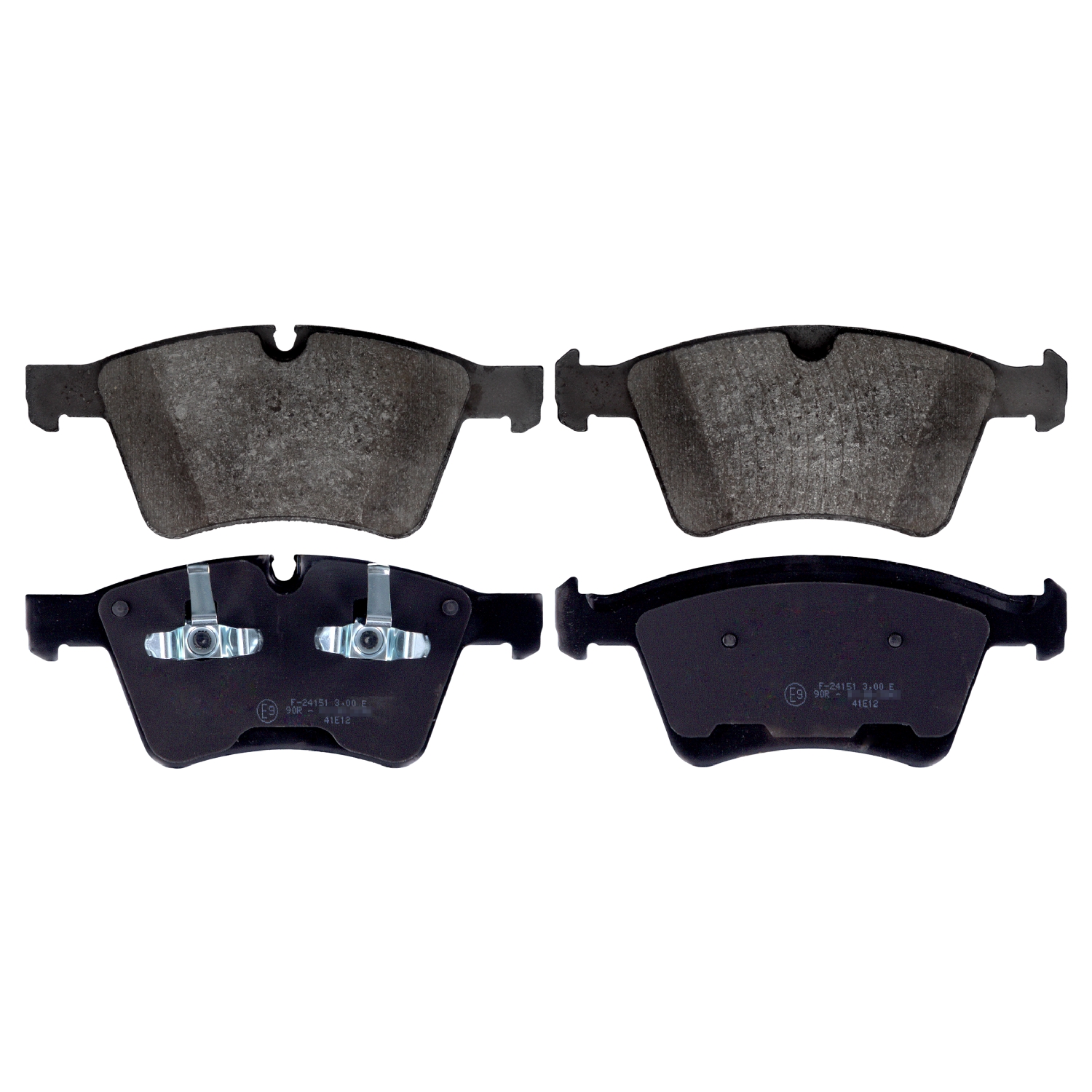 FEBI | Brake Pad Set 116135 | OE 164 420 25 20 | Fits Mercedes-Benz, General Service Number