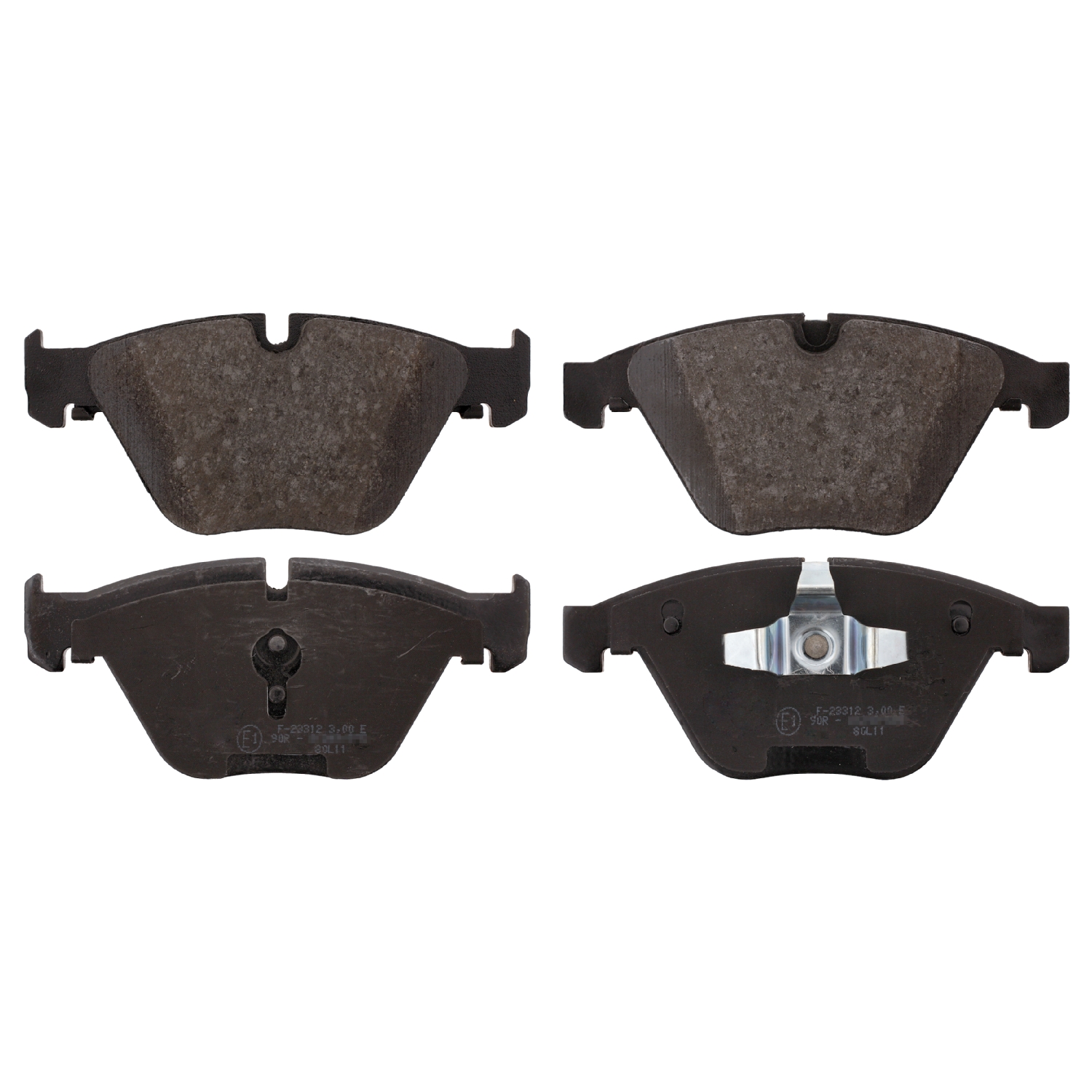 FEBI | Brake Pad Set 16728 | OE 34 11 6 780 711 | Fits BMW 3 Series