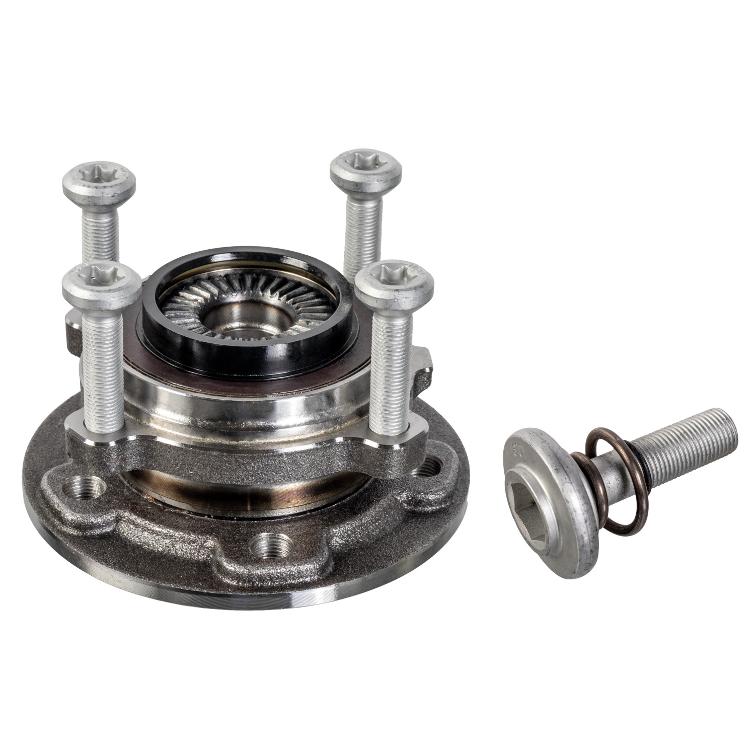 FEBI | Wheel Bearing Kit with wheel hub 176975 | OE 31 20 6 874 443 | Fits BMW, MINI