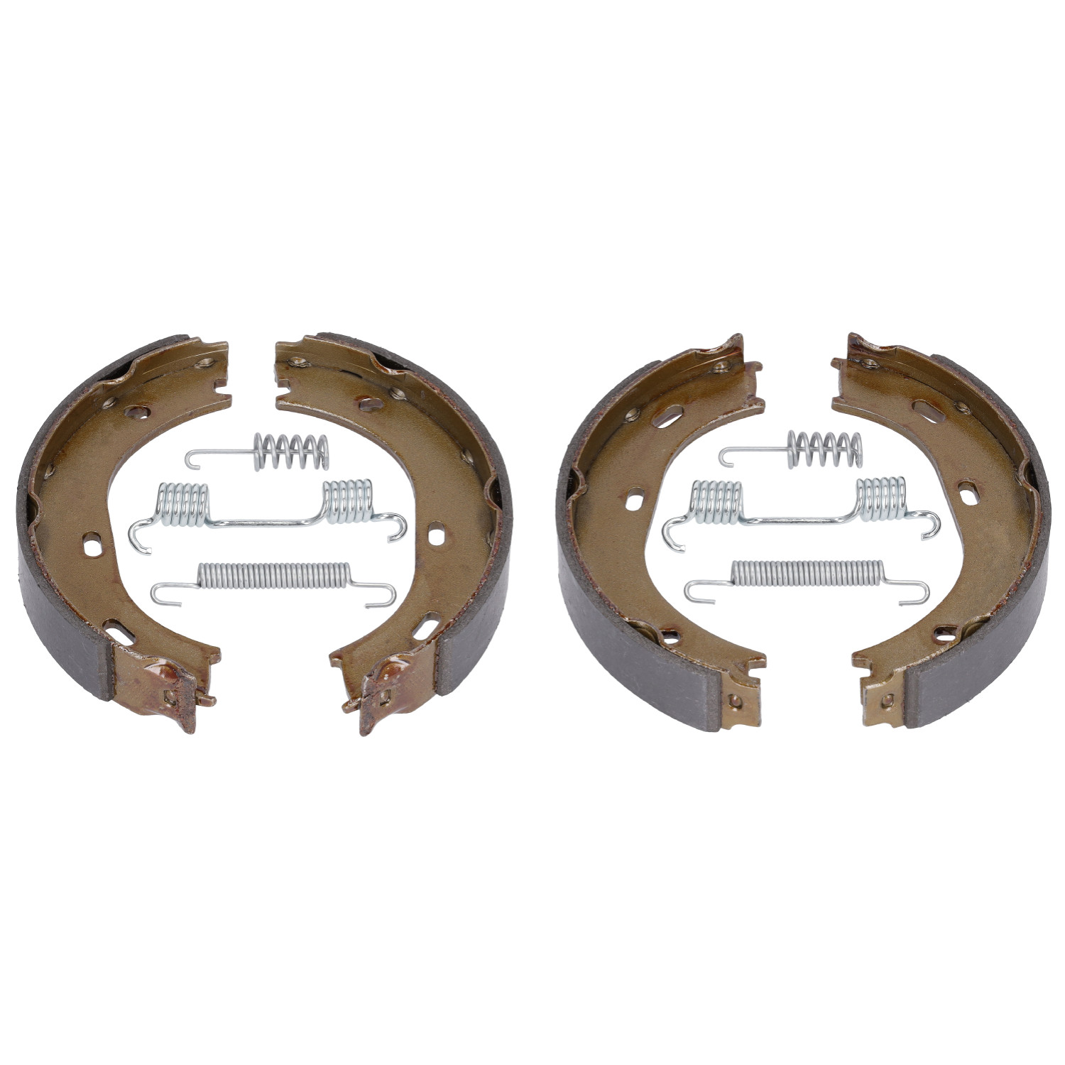 FEBI | Brake Shoe Set for parking brake, with additional parts 8324 | OE 126 420 01 20 | Fits Mercedes-Benz