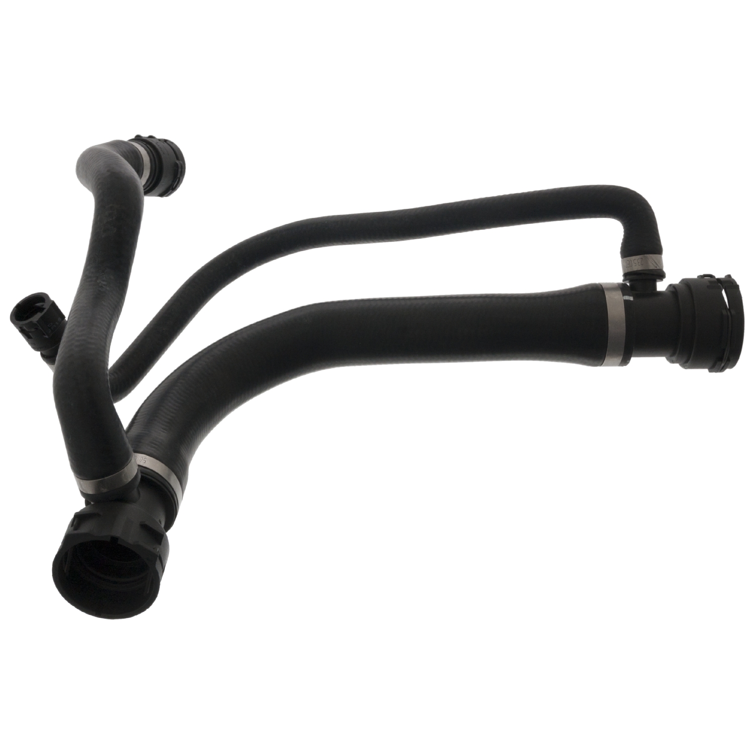 FEBI | Coolant Hose with quick connectors 47015 | OE 17 12 7 526 954 | Fits BMW