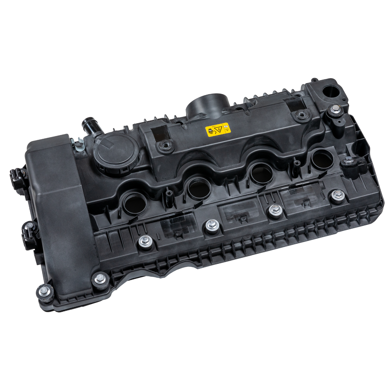 FEBI | Rocker Cover with vent valve and gasket 176147 | OE 11 12 7 522 159 | Fits BMW