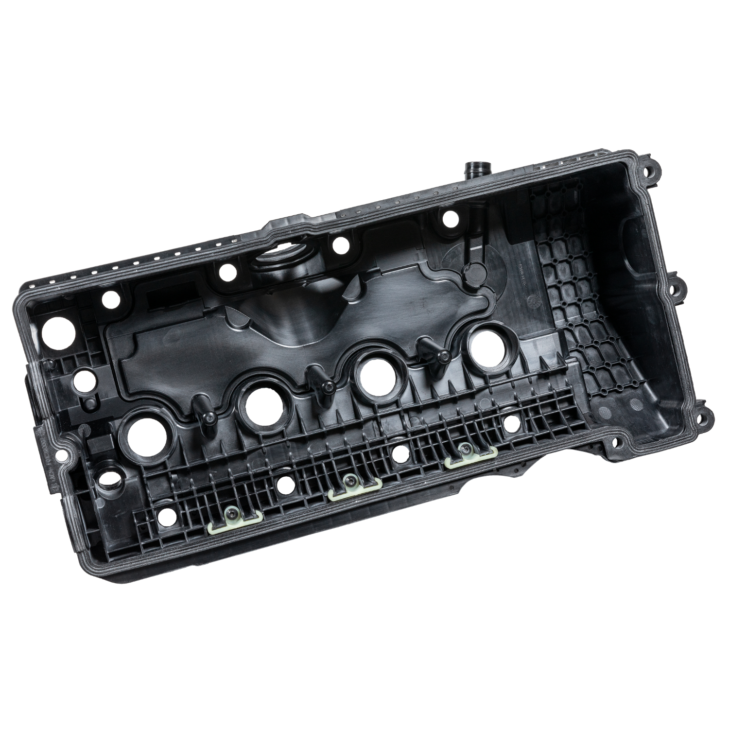 FEBI | Rocker Cover with vent valve and gasket 176147 | OE 11 12 7 522 159 | Fits BMW
