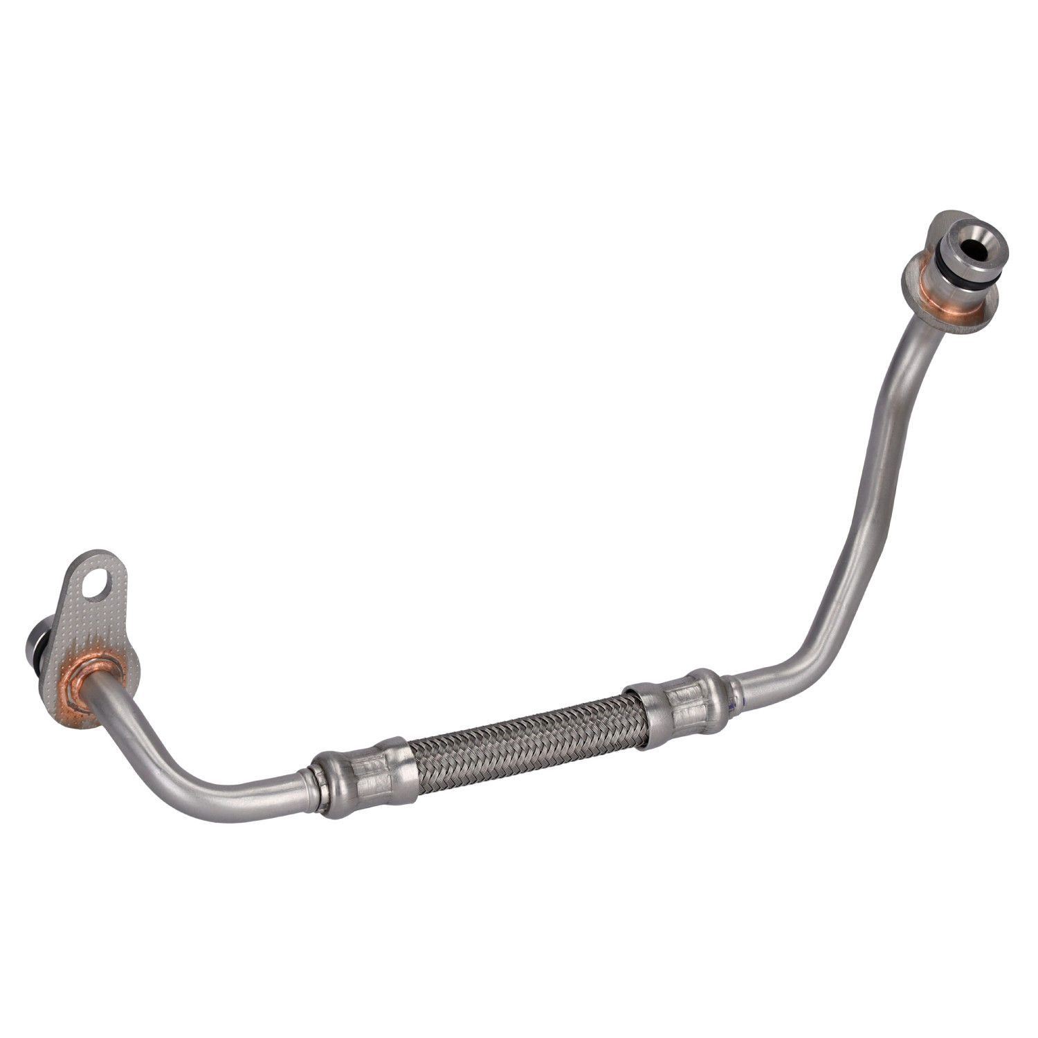 FEBI | Oil Feed Pipe for turbocharger, inlet flow 184726 | OE 11 42 7 585 402 | Fits BMW
