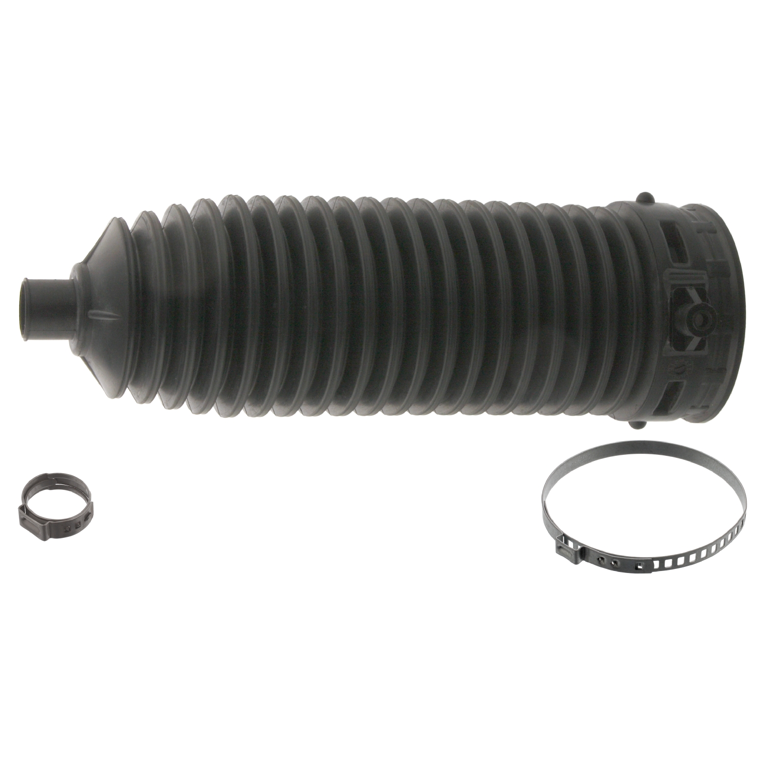 FEBI | Steering Boot Kit with clamps 33475 | OE 204 463 02 96 S1 | Fits Mercedes-Benz