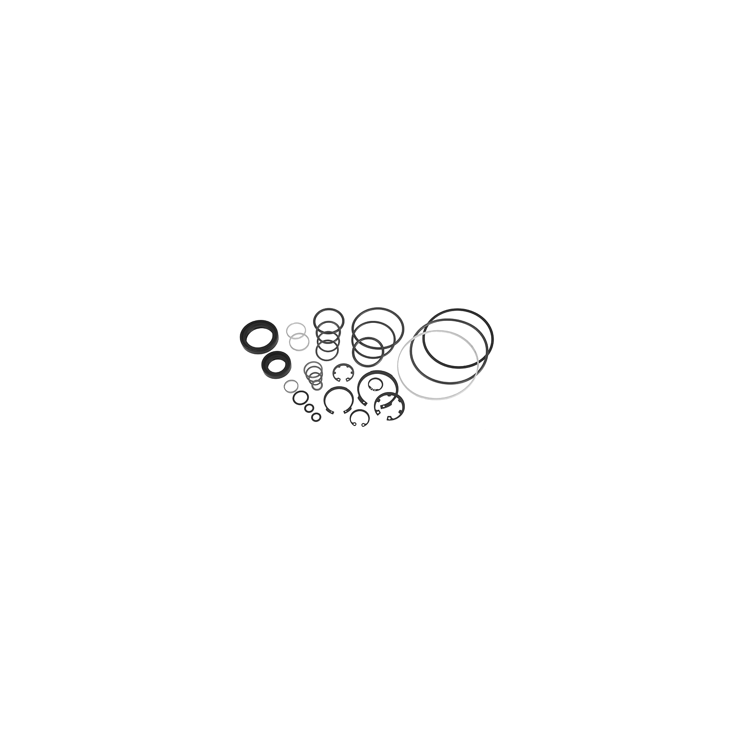 FEBI | Gasket Set for power steering system 8696 | OE GEAR-W123 | Fits Mercedes-Benz W123