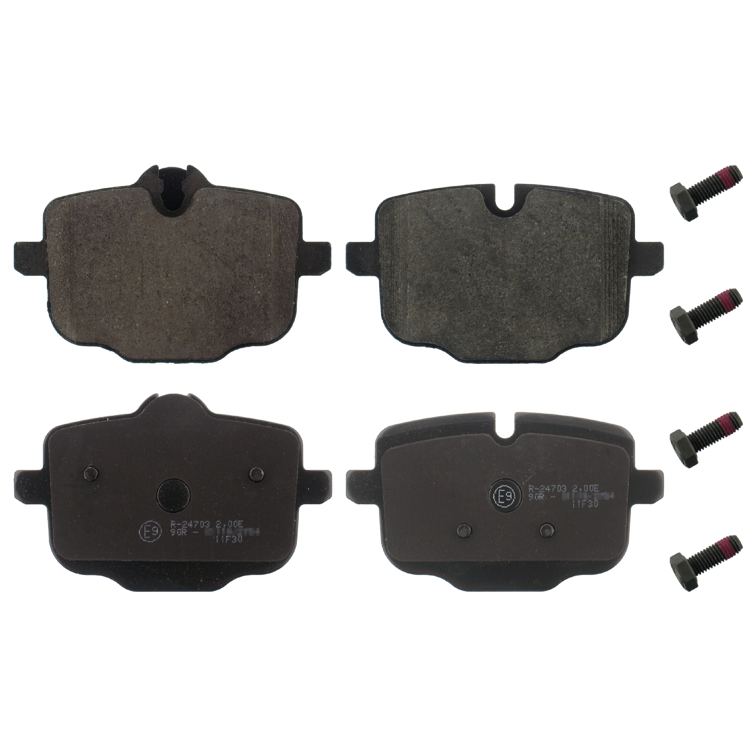 FEBI | Brake Pad Set with bolts 16812 | OE 34 21 8 847 061 | Fits BMW 5 Series