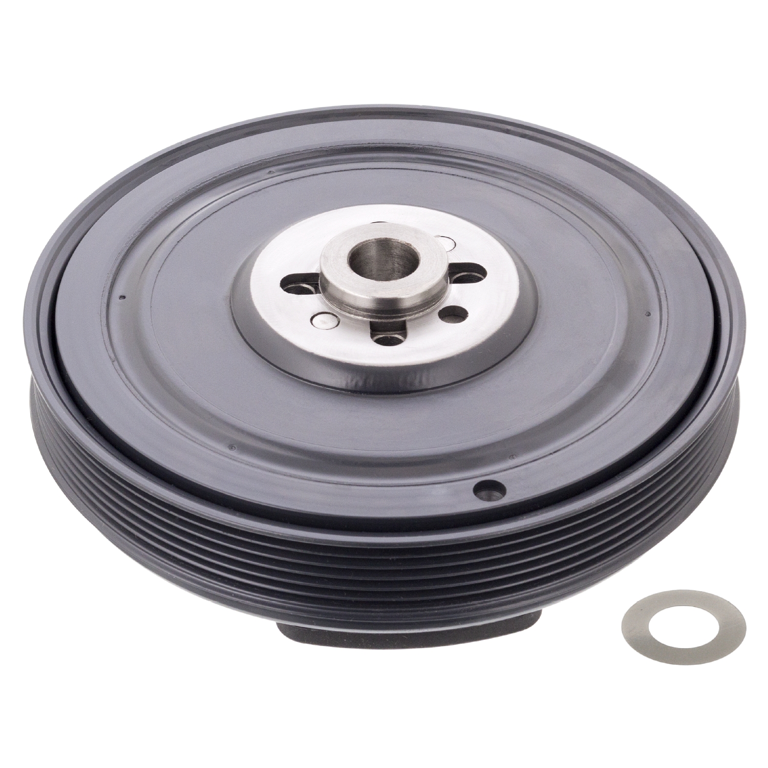 FEBI | TVD Pulley for crankshaft 31858 | OE 074 105 251 AC S1 | Fits Audi, Volkswagen (VW)