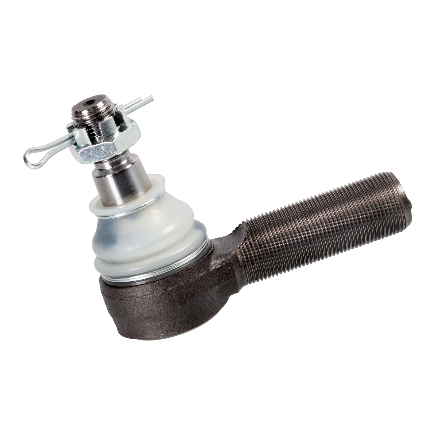 FEBI | Tie Rod / Drag Link End with castle nut and cotter pin 12974 | OE 002 460 19 48 | Fits Mercedes-Benz, Renault