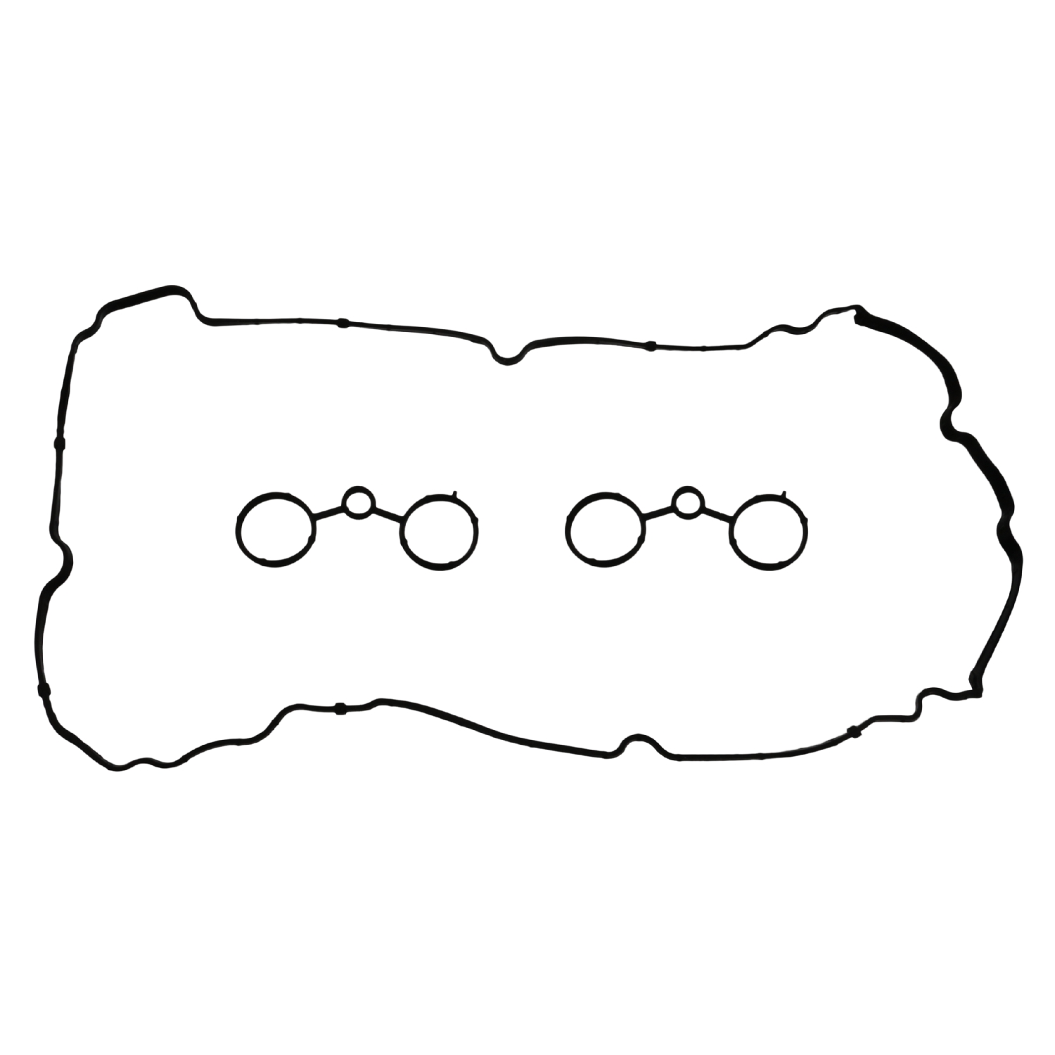 FEBI | Rocker Cover Gasket Set 100187 | OE 0249.E6 | Fits Citroën, DS
