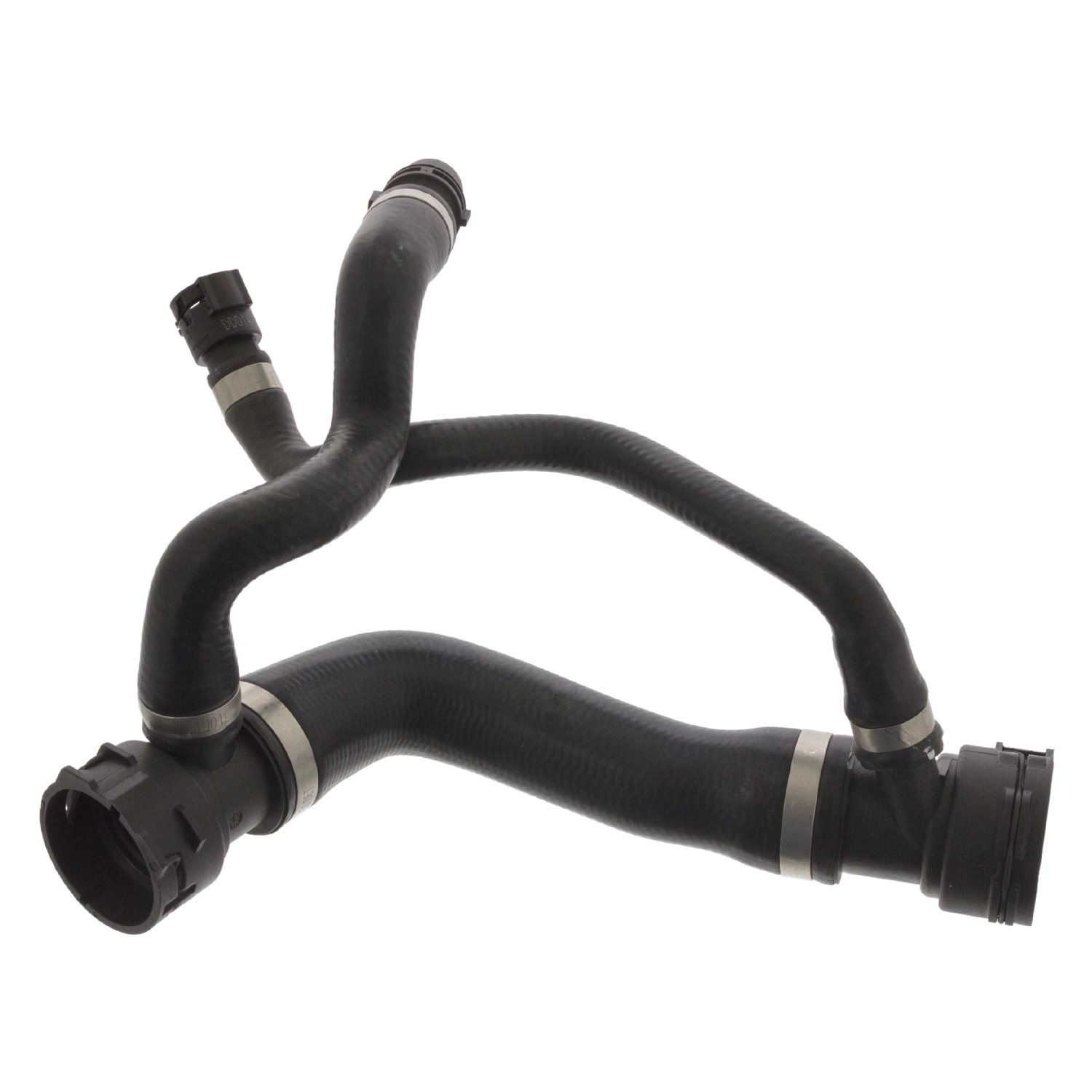 FEBI | Coolant Hose with quick connectors 45817 | OE 17 12 7 546 064 | Fits BMW