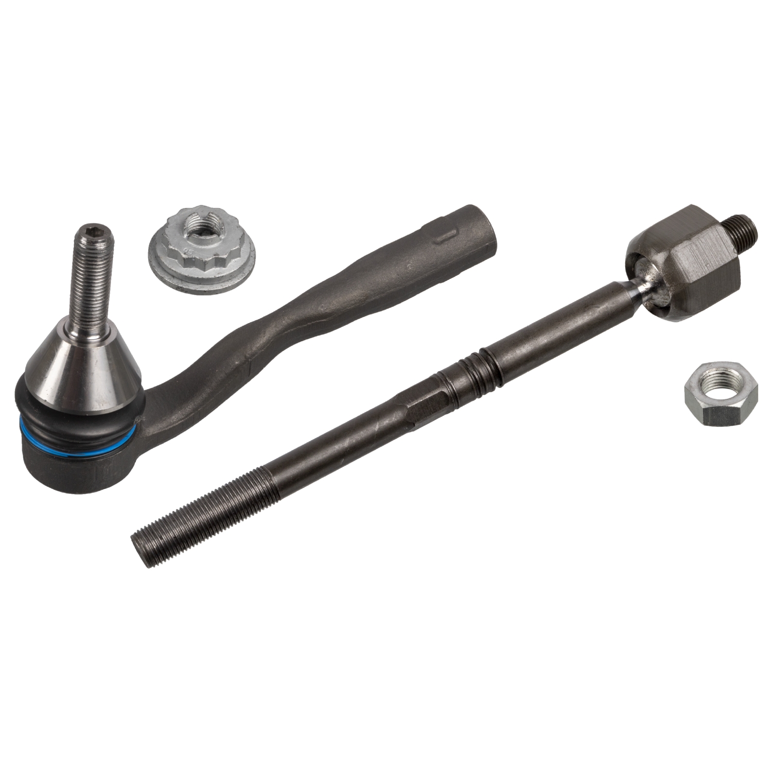 FEBI | Tie Rod with lock nut 106236 | OE 166 338 03 15 S1 | Fits Mercedes-Benz