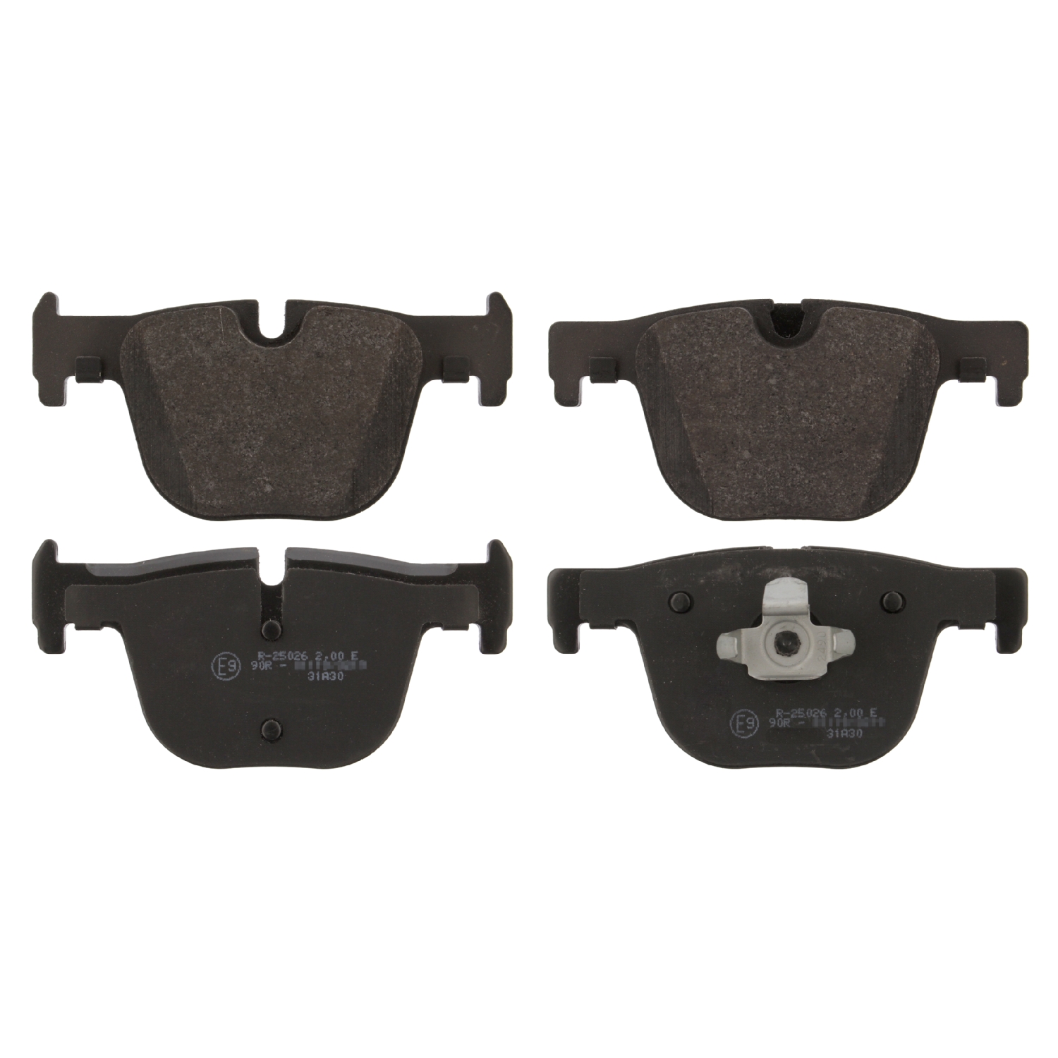 FEBI | Brake Pad Set 16867 | OE 34 21 6 850 570 | Fits BMW, BMW-Brilliance