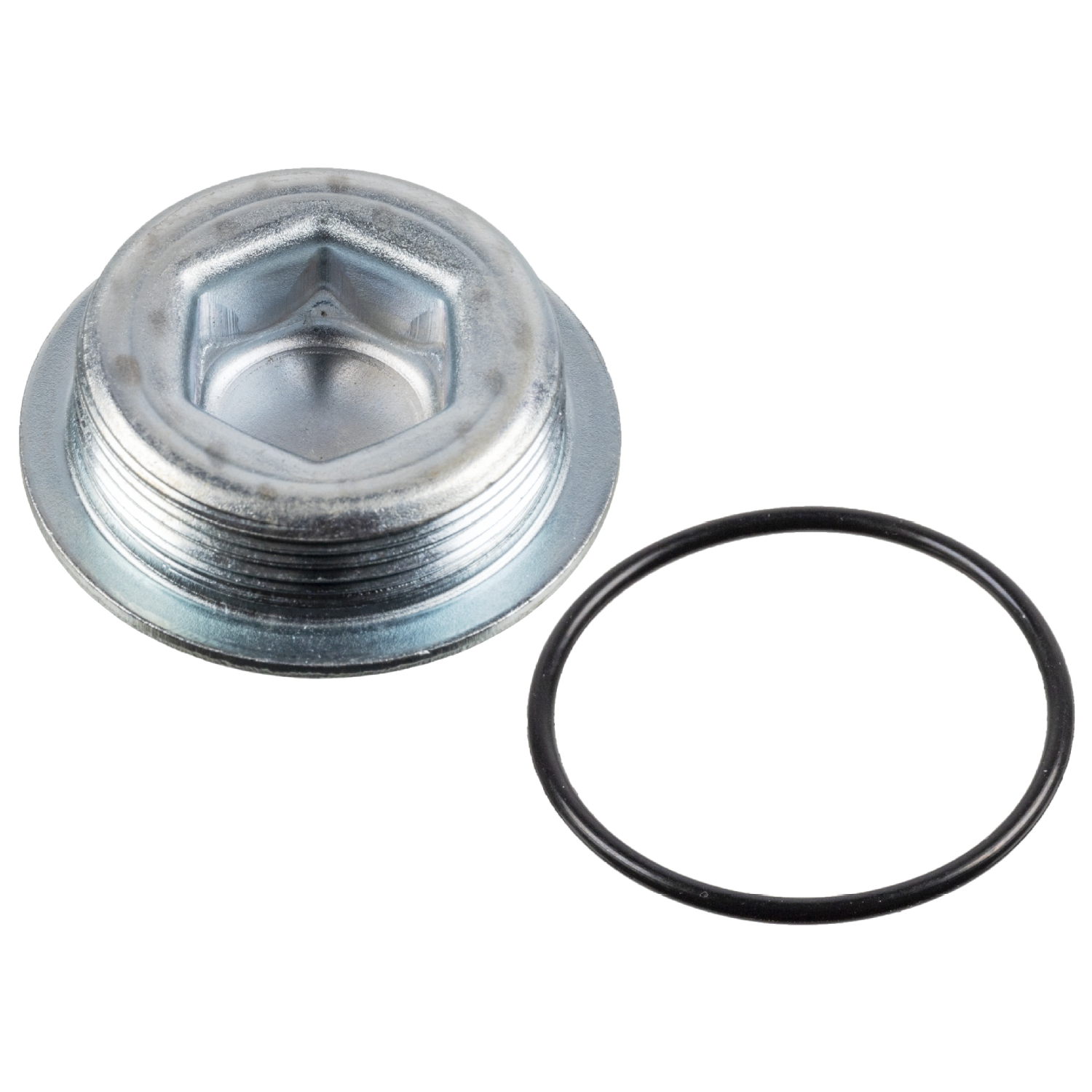 FEBI | Bolt Plug for crankcase, with sealing ring 38554 | OE 117 997 02 30 S1 | Fits Mercedes-Benz