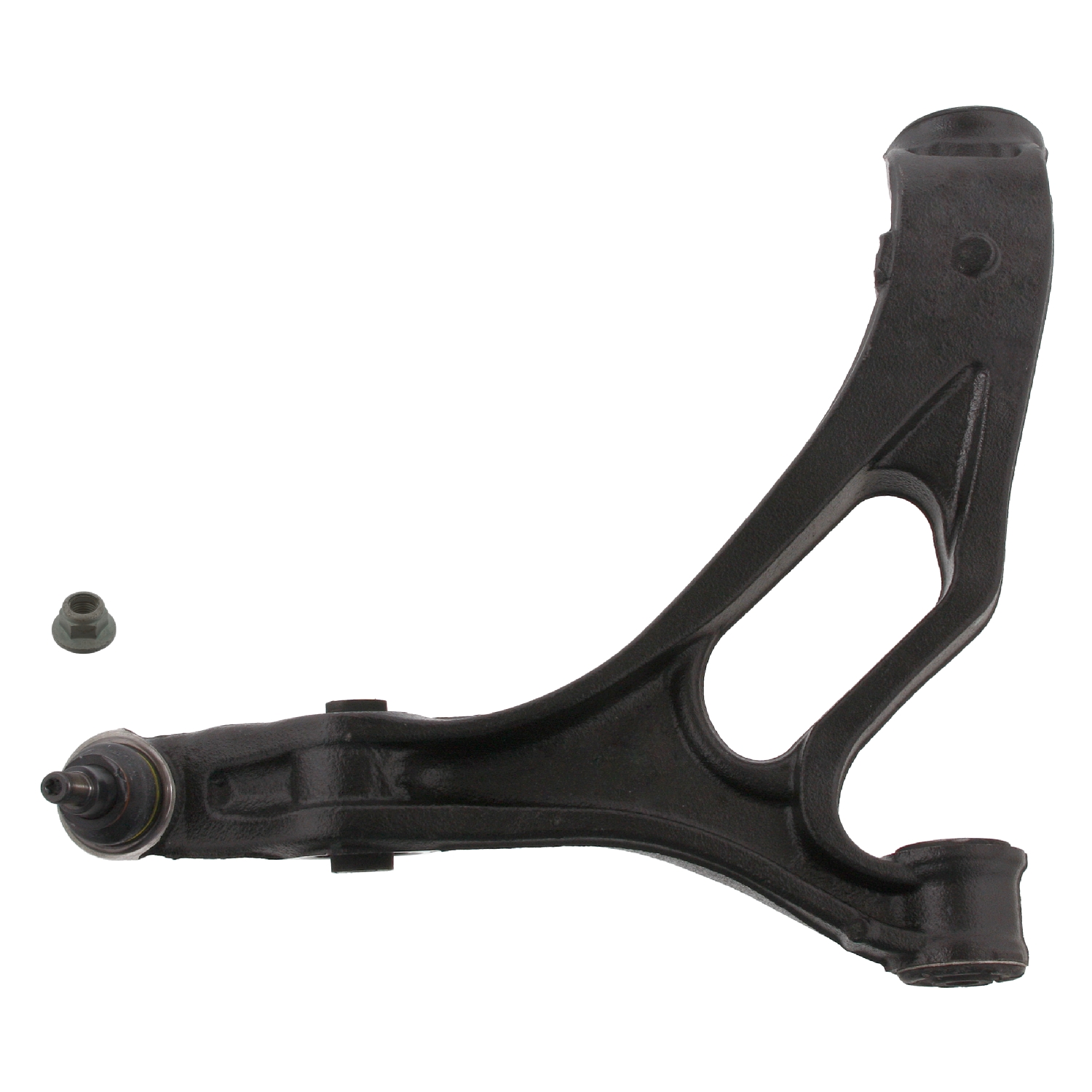 FEBI | Control Arm with bushes, joint and lock nut 40163 | OE 955 341 017 33 S1 | Fits Porsche, Volkswagen (VW)