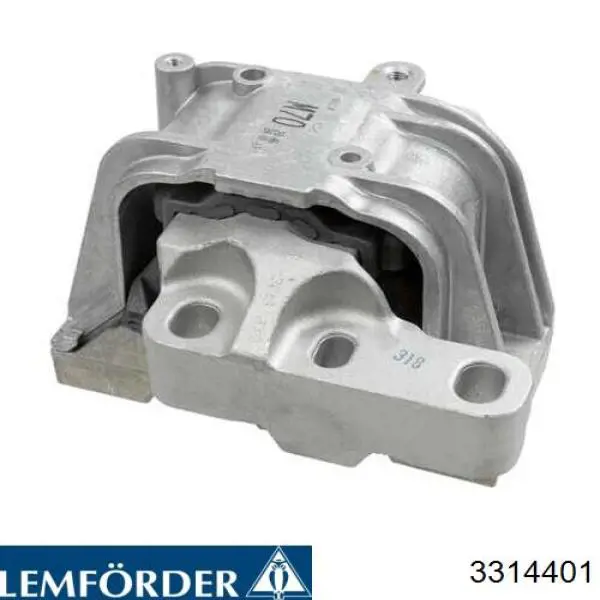 LEMFORDER | Audi VW Transmission Mount - Lemforder 1K0199555Q 3314401 | OE not available | Fits A3, A3 Quattro, Beetle, Golf, GTI, Jetta