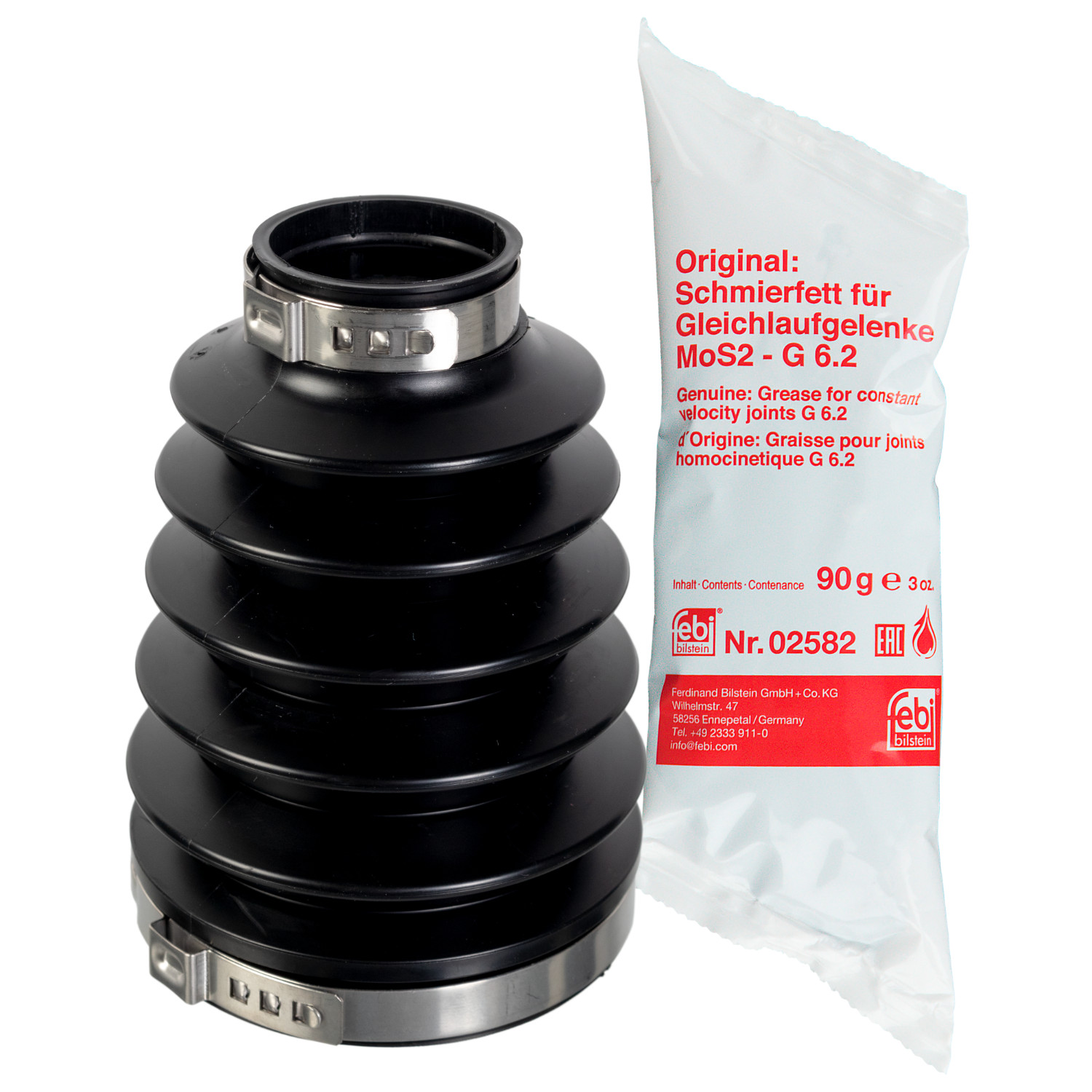 FEBI | CV Boot Kit 178977 | OE 04439-40020 SK1 | Fits Lexus, Mercedes-Benz