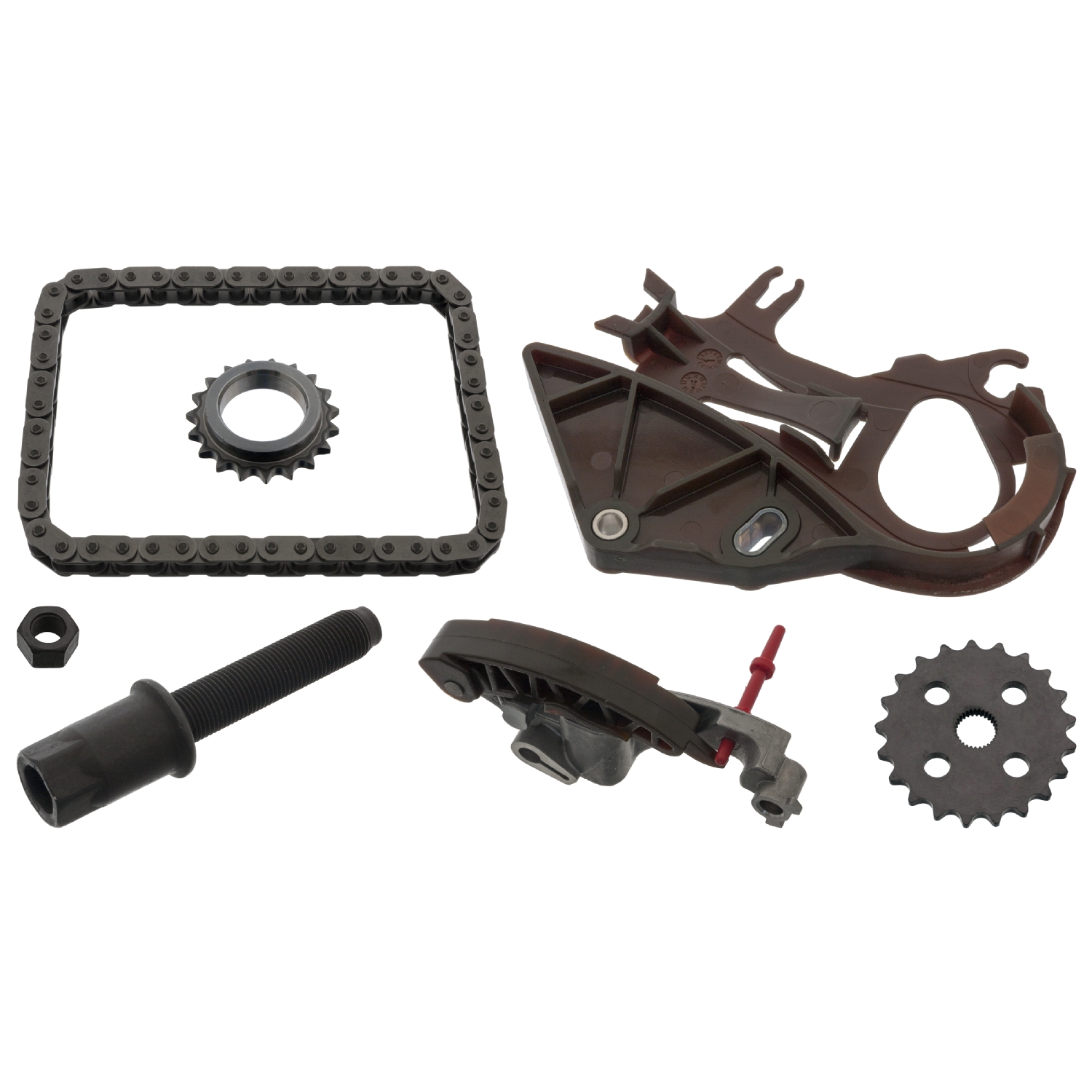 FEBI | Chain Kit for oil pump 47978 | OE 11 27 7 500 502 S1 | Fits BMW 3 Series
