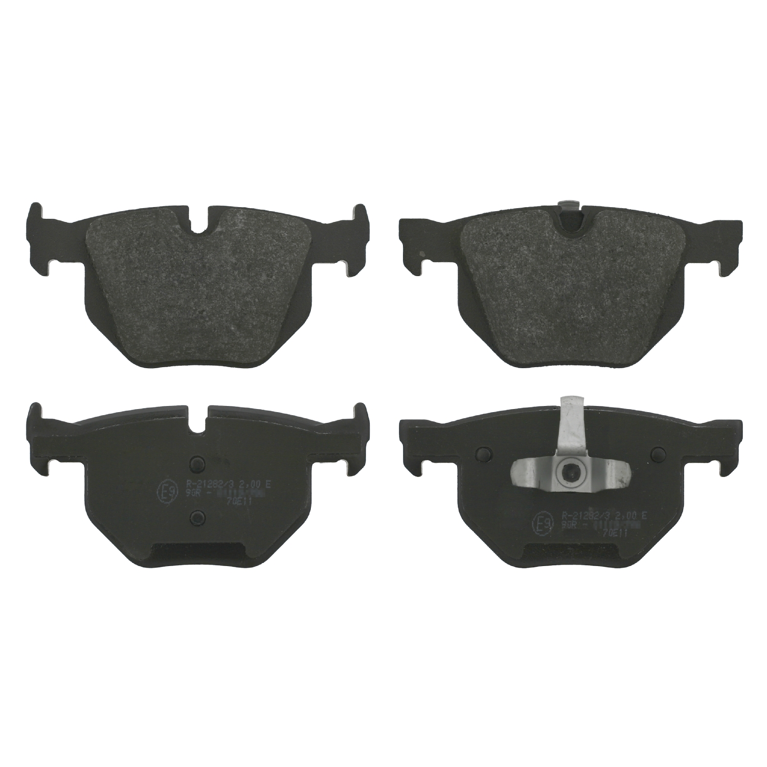 FEBI | Brake Pad Set 16587 | OE 34 21 6 775 678 | Fits BMW, BMW-Brilliance
