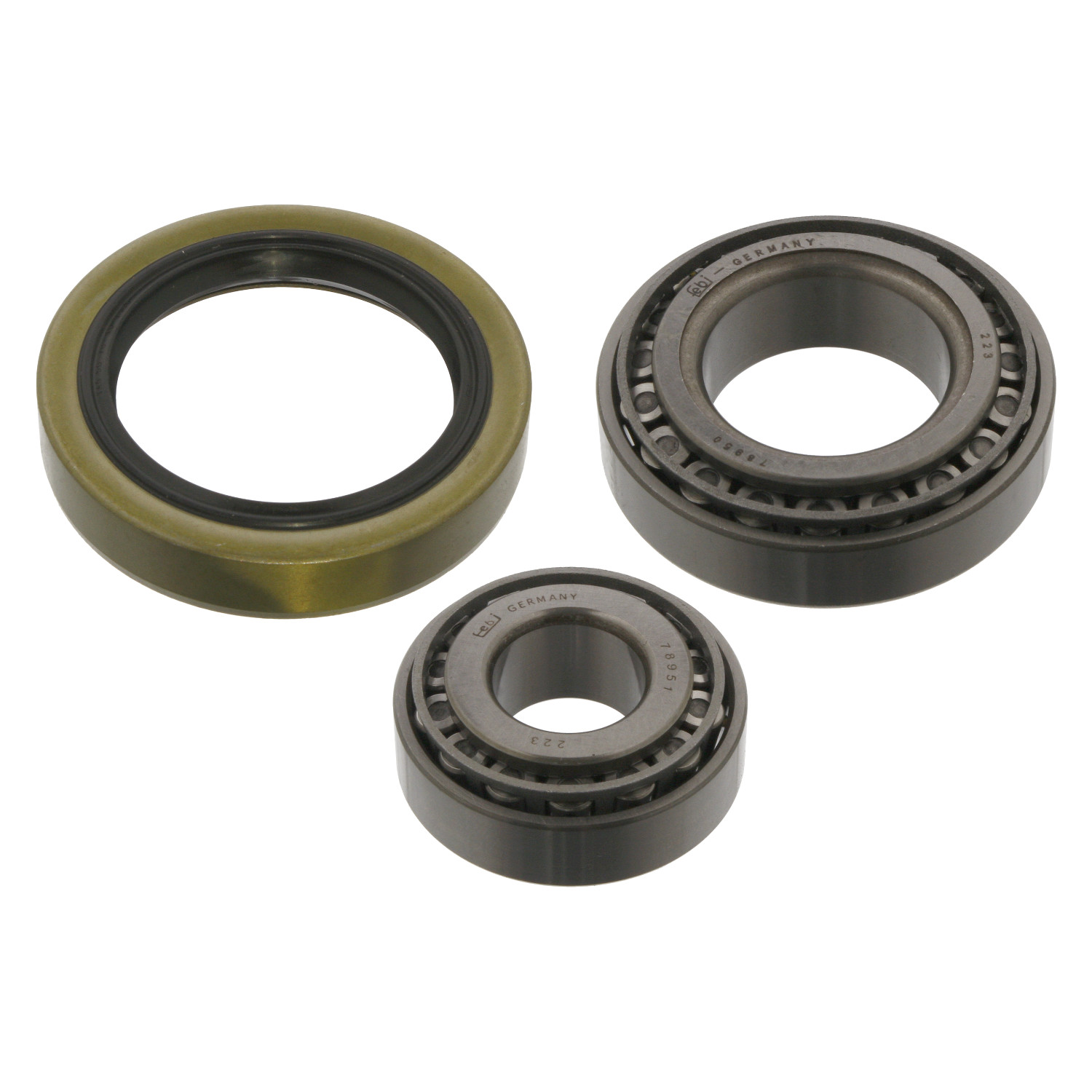 FEBI | Wheel Bearing Kit with shaft seal 5577 | OE 611 330 07 25 | Fits Mercedes-Benz