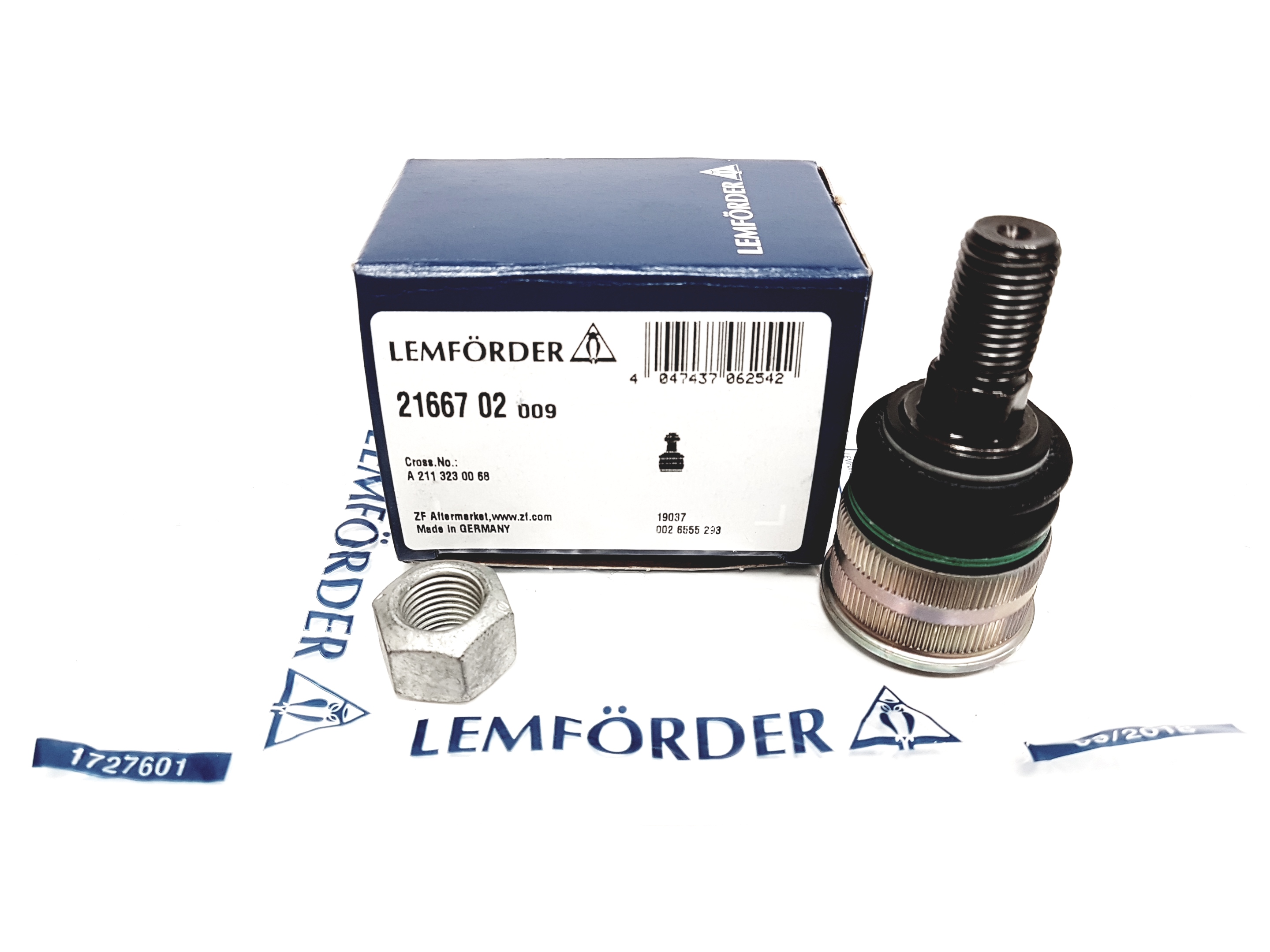 LEMFORDER | Mercedes Ball Joint - Lemforder 2166702 | OE 2113230068 | Fits CLS500, CLS55 AMG, CLS550, CLS63 AMG, E320, E350, & more