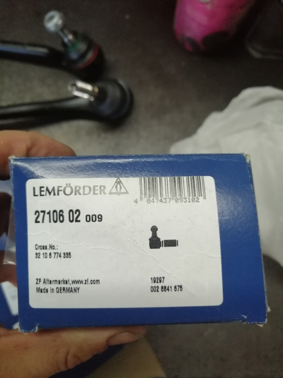 LEMFORDER | BMW Tie Rod End - Lemforder 32106774335 2710602 | OE not available | Fits BMW X5