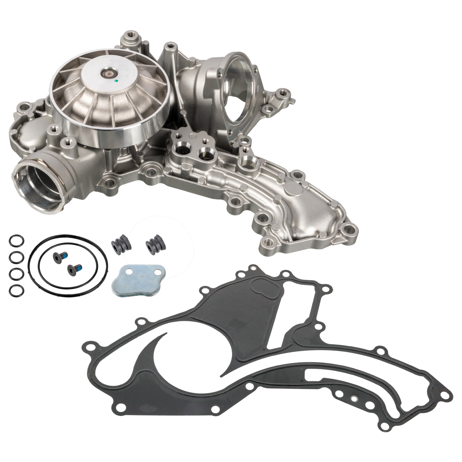 FEBI | Water Pump with sealing rings and seal 172281 | OE 278 200 12 01 | Fits Toyota Camry