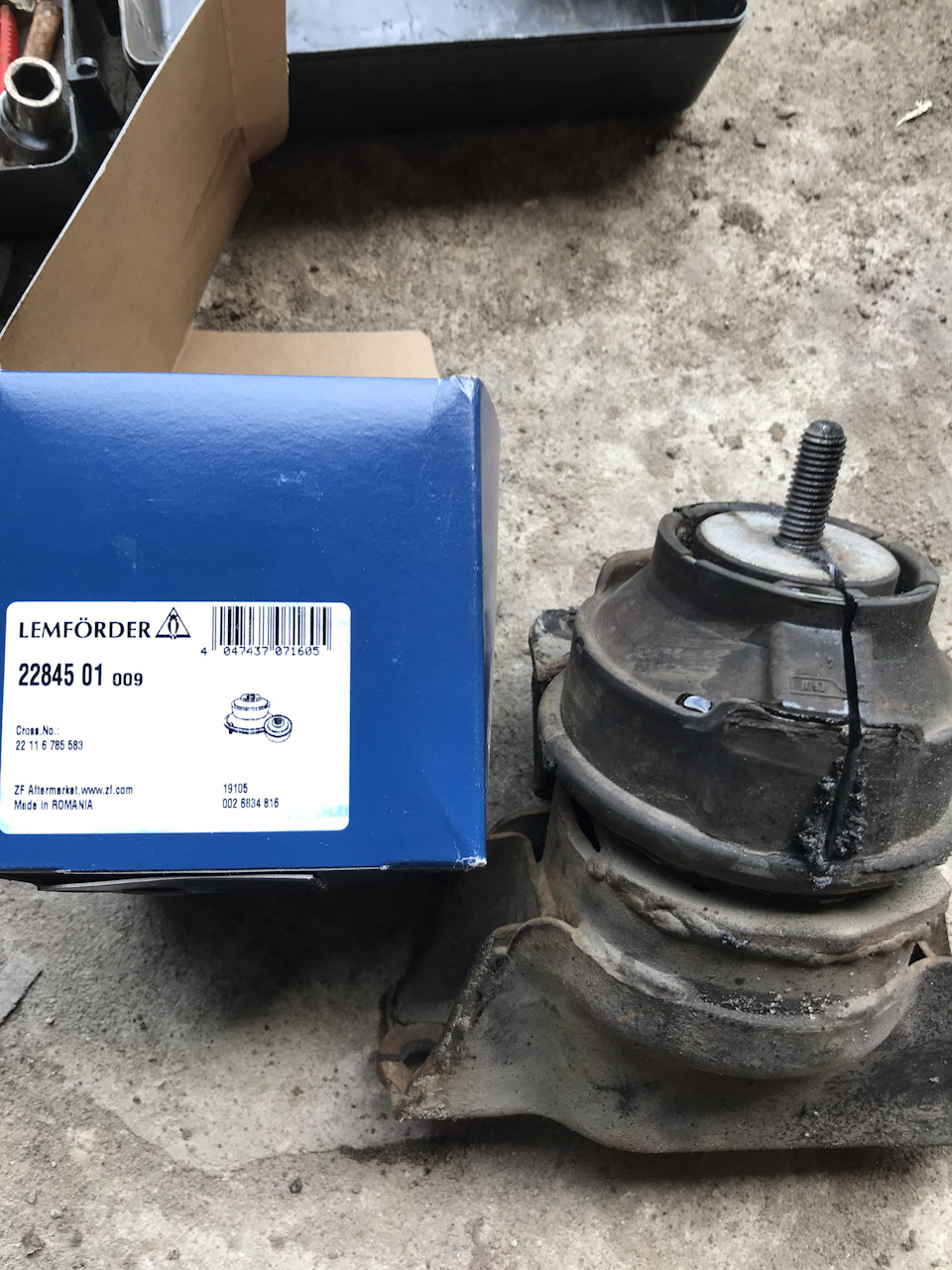 LEMFORDER | LEM Engine Mounting LH E46 2284501 | OE not available | Fits BMW 3 Series