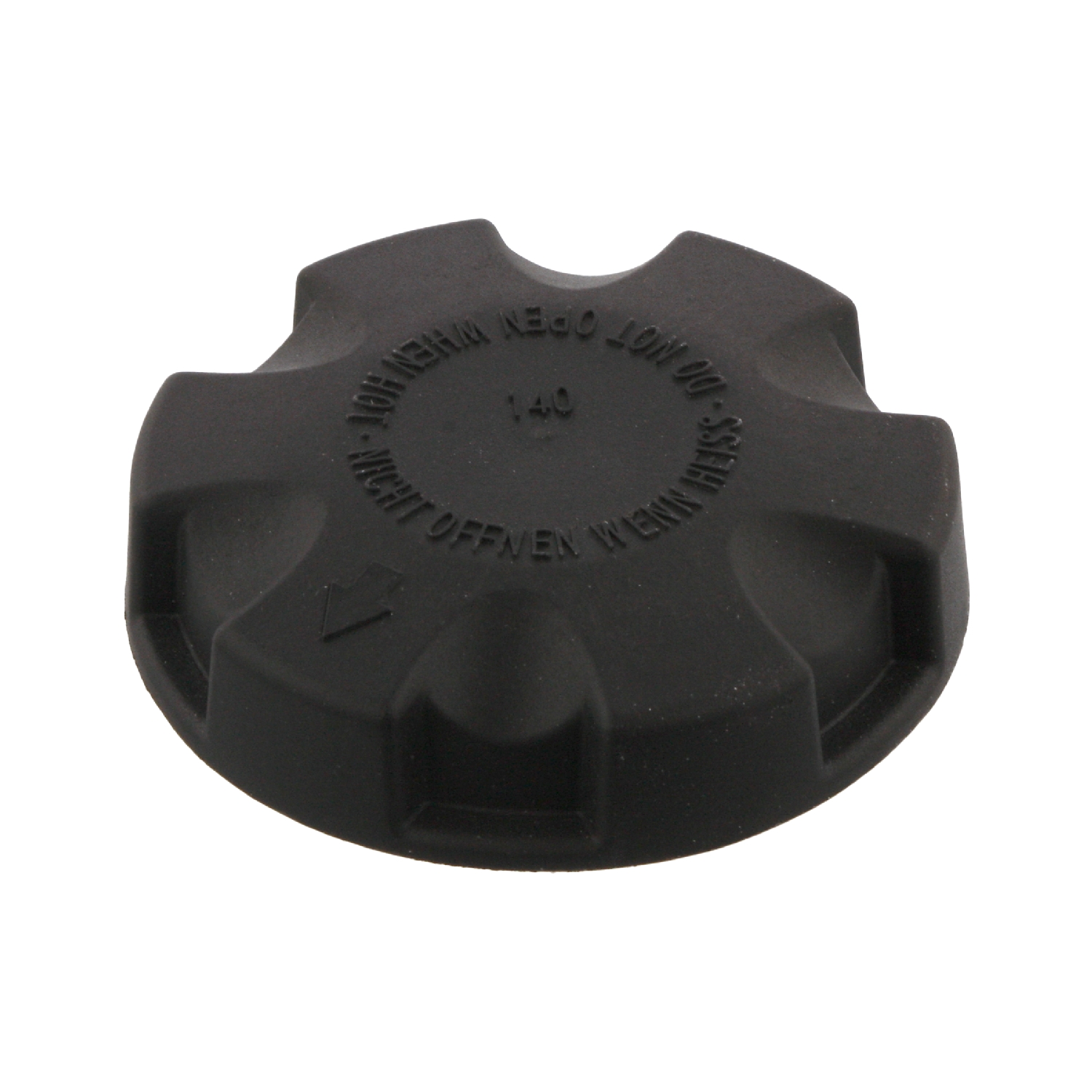 FEBI | Cap for coolant expansion tank 36737 | OE 17 11 7 639 020 | Fits Alpina (BMW), BMW