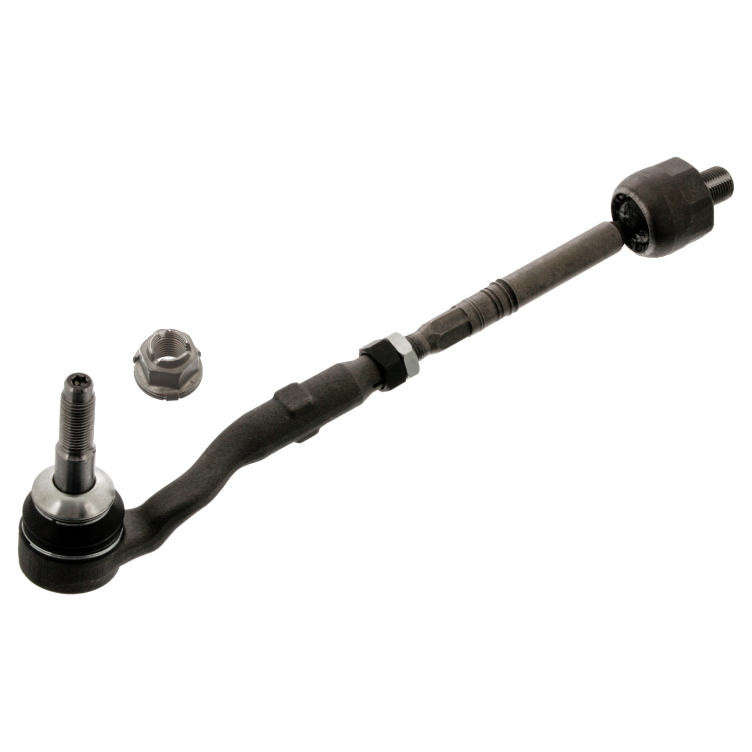 FEBI | Tie Rod with tie rod end and lock nut 39677 | OE 32 10 6 784 716 | Fits BMW 5 Series