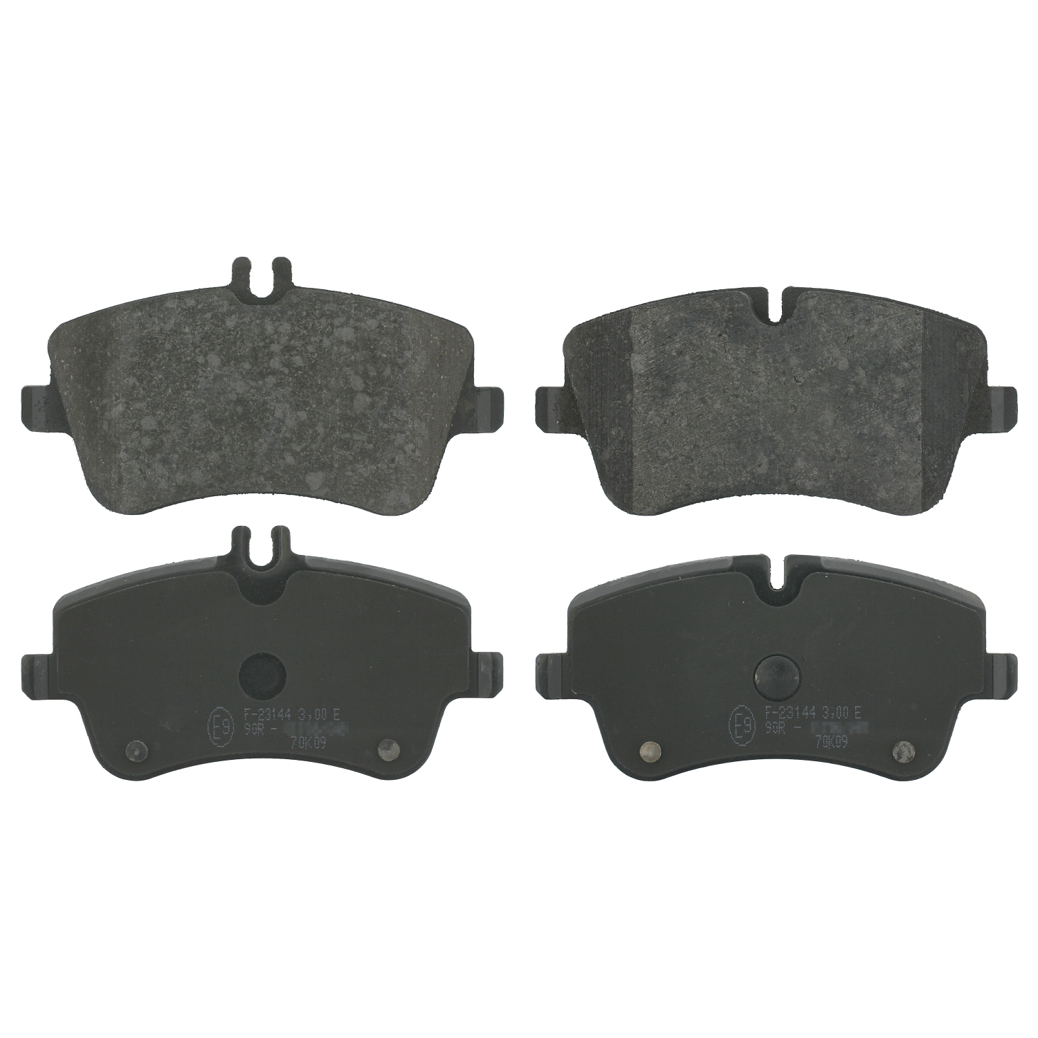 FEBI | Brake Pad Set 16378 | OE 006 420 62 20 | Fits Mercedes-Benz, General Service Number