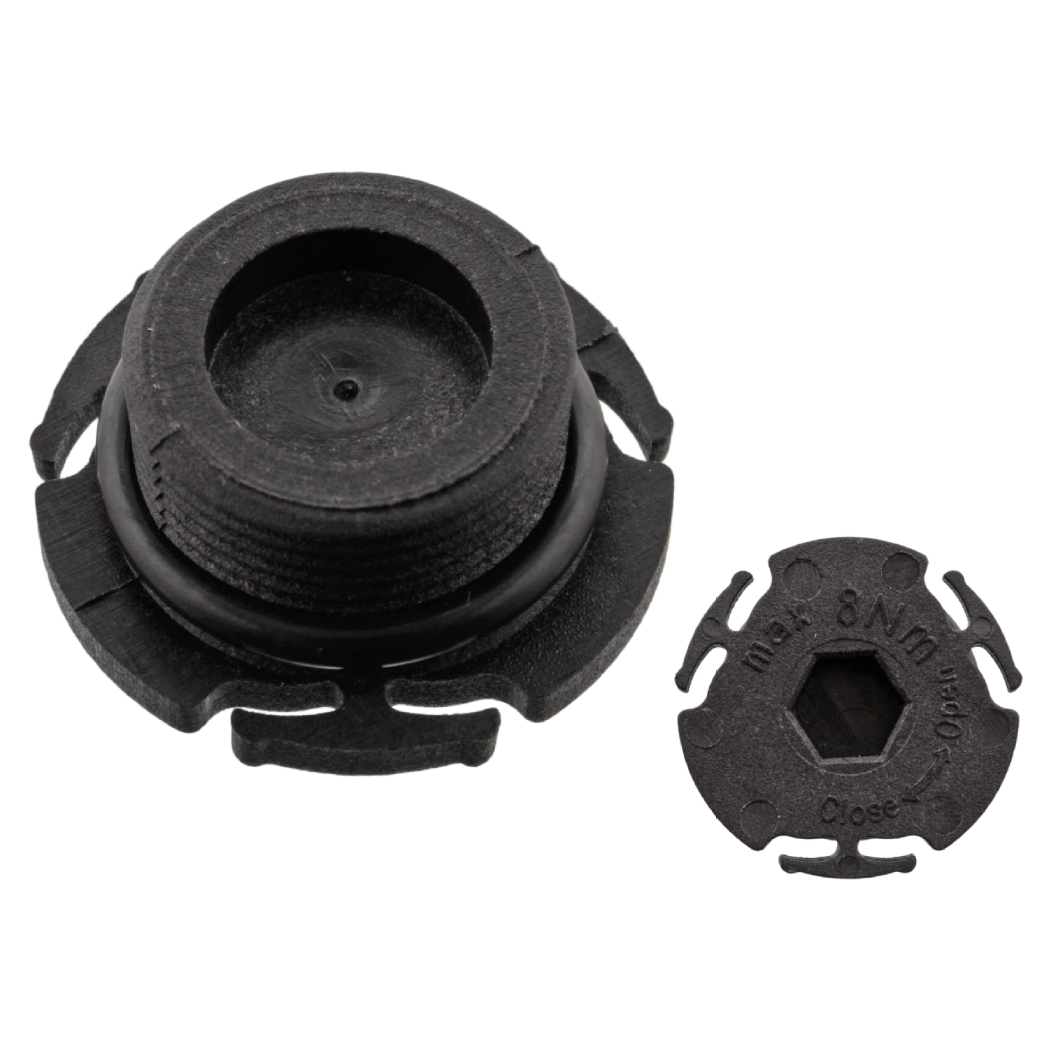 FEBI | Oil Drain Plug with sealing ring 47894 | OE 11 13 7 605 018 | Fits BMW