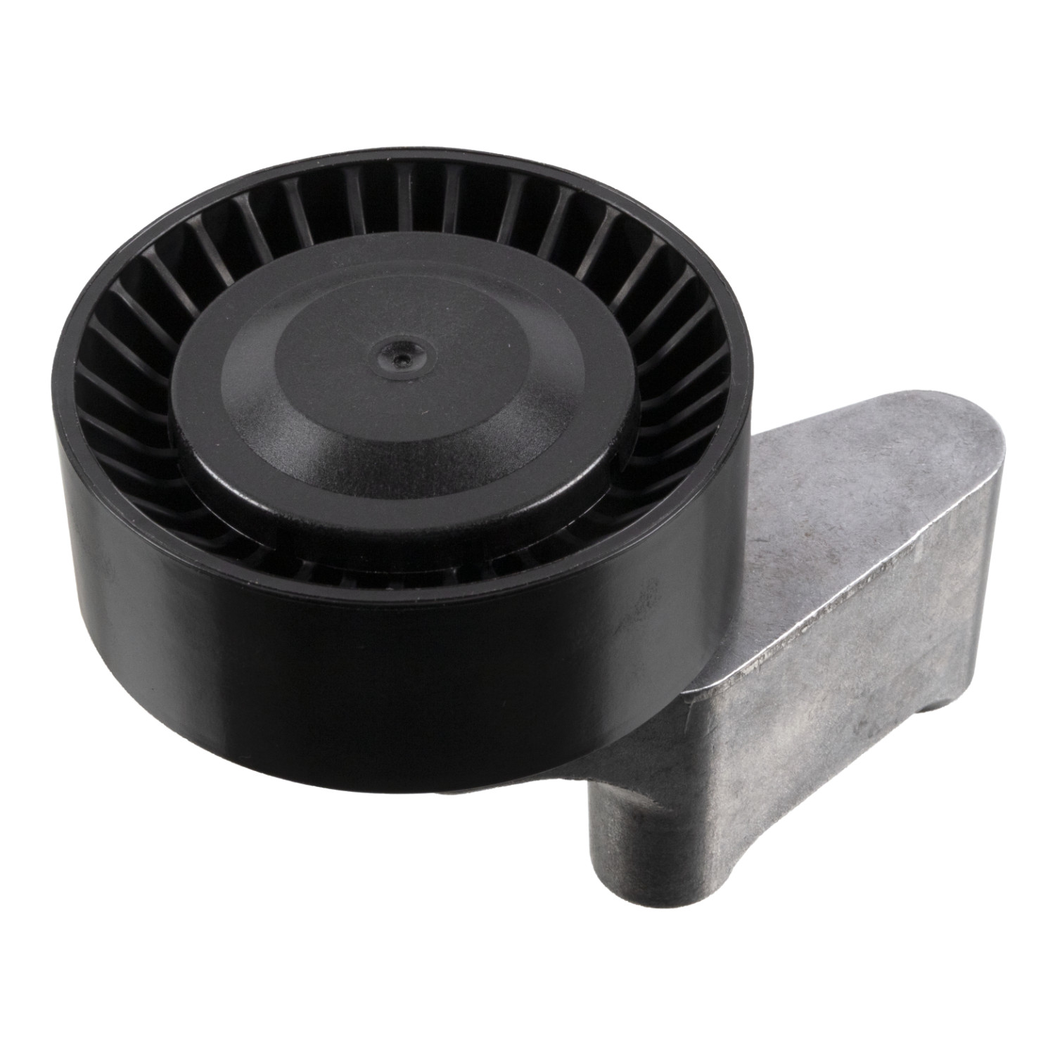FEBI | Idler Pulley with bracket, for auxiliary belt 19539 | OE 11 28 7 574 834 | Fits BMW
