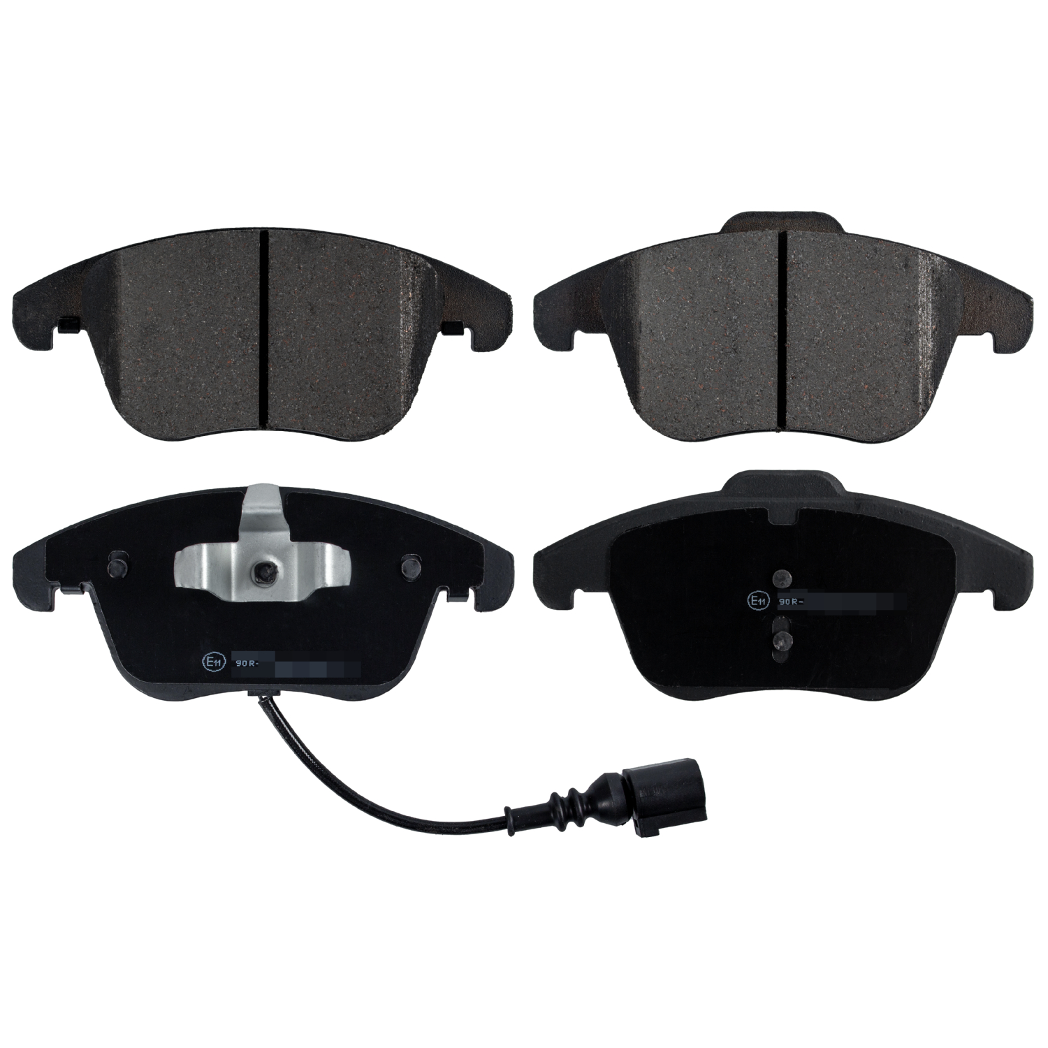FEBI | Brake Pad Set 16760 | OE 5N0 698 151 | Fits Audi, Seat