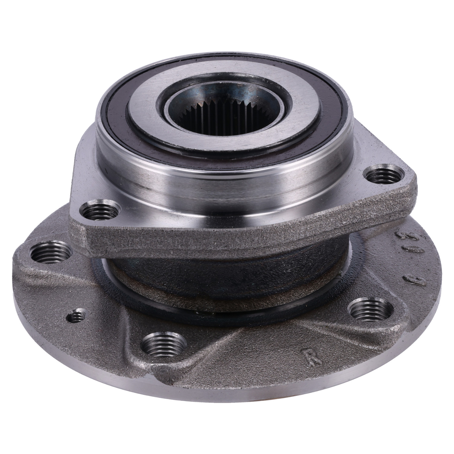 FEBI | Wheel Bearing Kit with wheel hub and ABS sensor ring 27342 | OE 5K0 498 621 A | Fits Audi, Seat