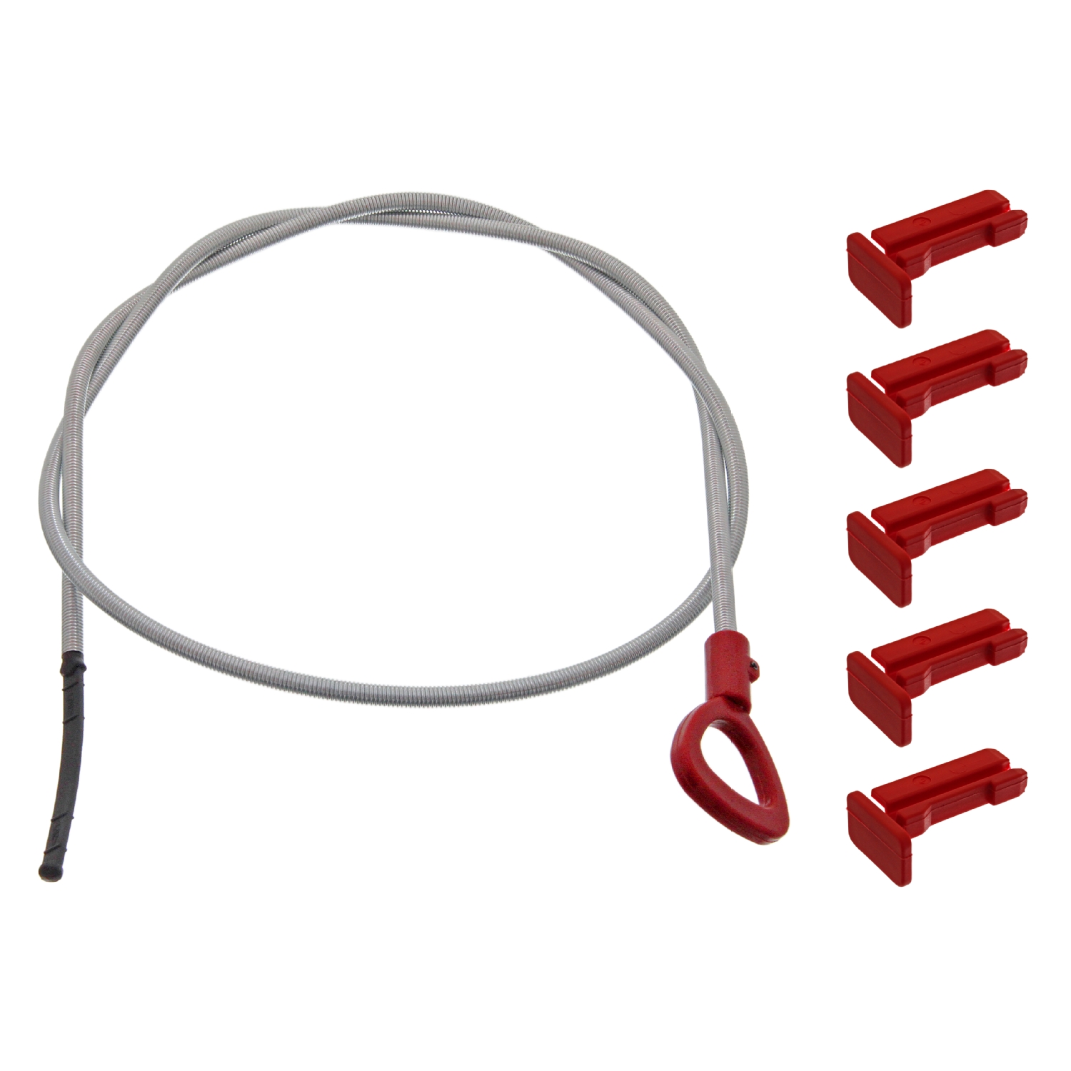 FEBI | Oil Dipstick for automatic transmission 101378 | OE 140 589 15 21 S1 | Fits Mercedes-Benz