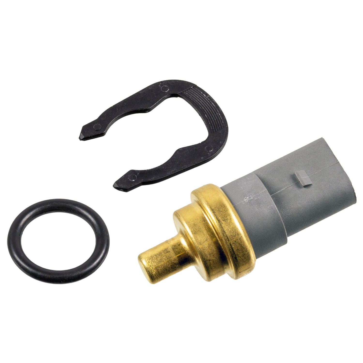 FEBI | Coolant Temperature Sensor with seal and retaining spring 29318 | OE 06A 919 501 A S1 | Fits Audi, Ford