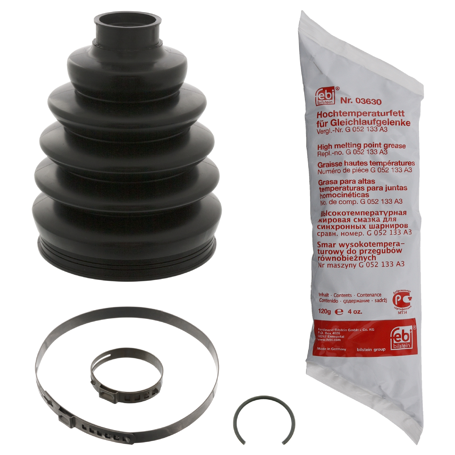 FEBI | CV Boot Kit 45947 | OE 4H0 498 203 | Fits Audi, Audi-FAW