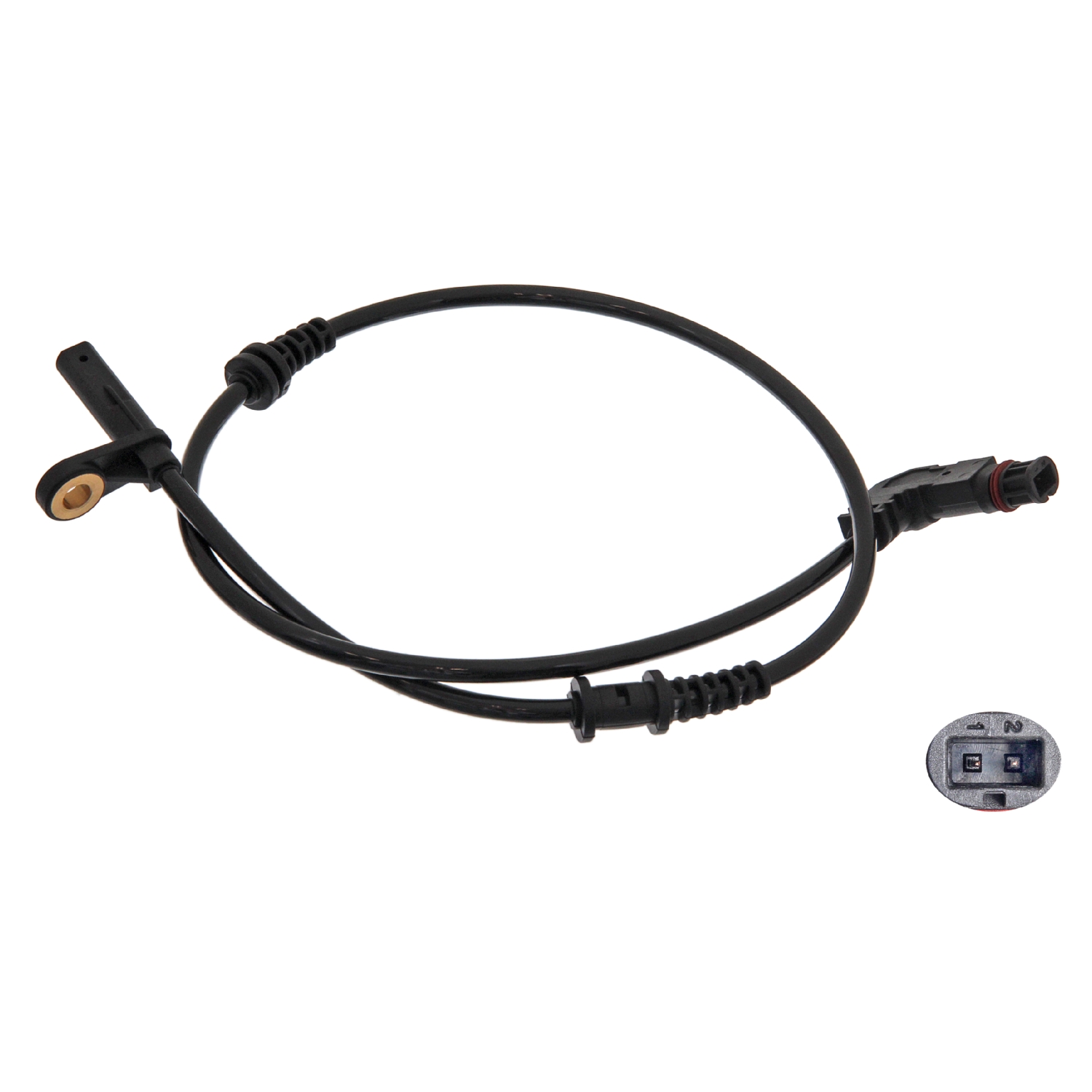FEBI | ABS Sensor 38373 | OE 204 905 29 05 | Fits Mercedes-Benz